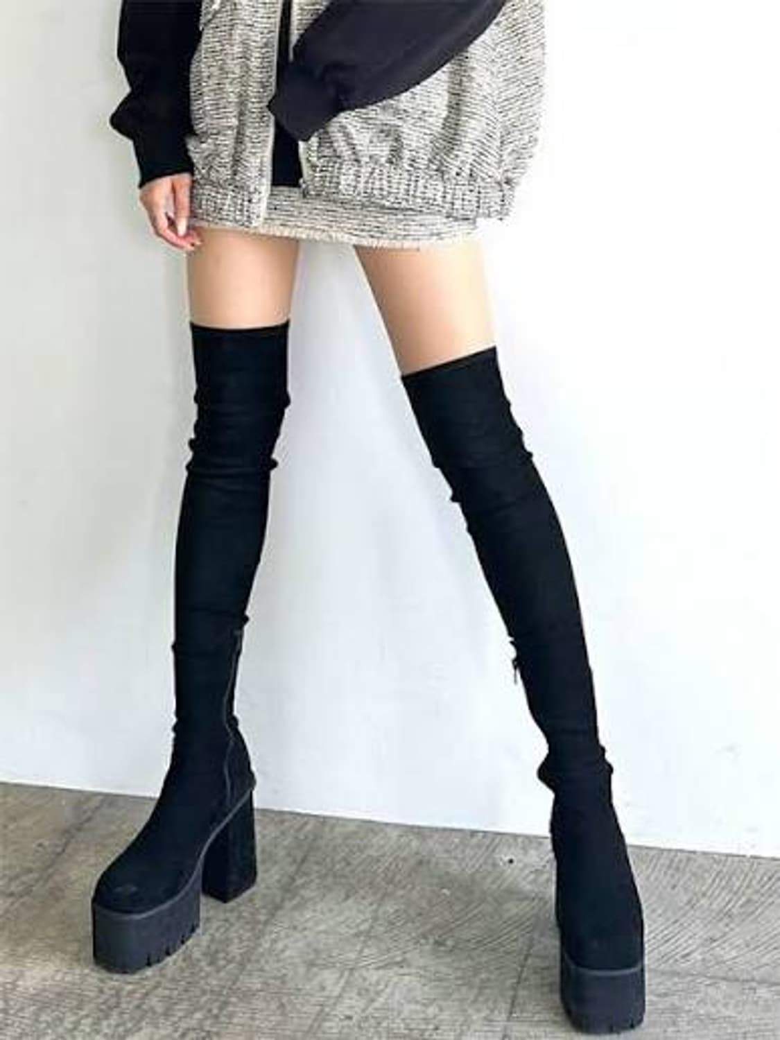 EMODA 싸이하이 부츠 니하이 갸루 Y2K 상품이미지1