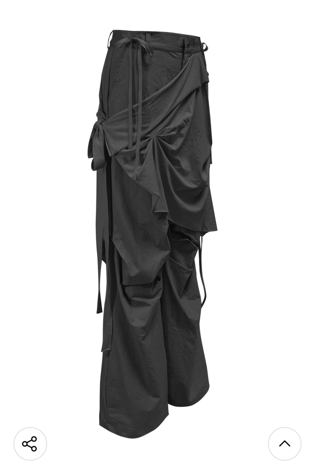 정도 LAYERING BY PANTS . BLACK 상품이미지3
