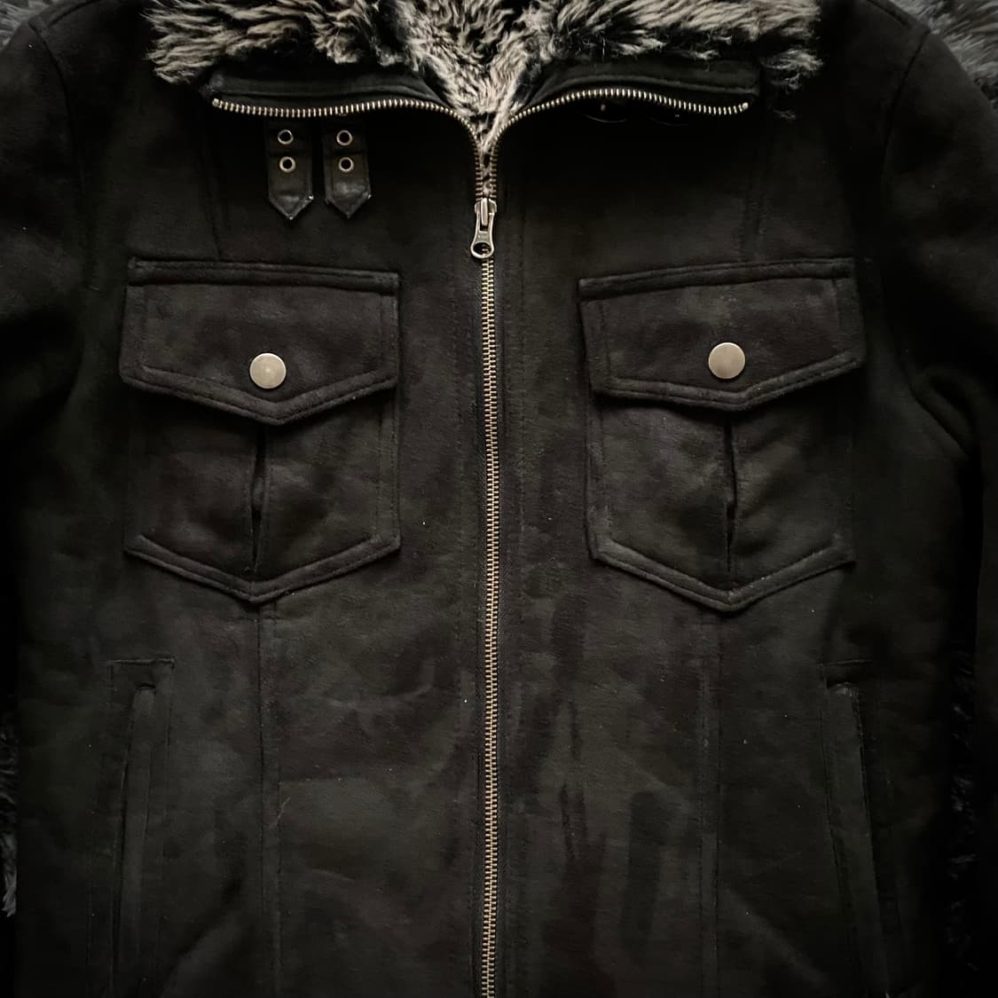 Semantic Design suede fur jacket 상품이미지2