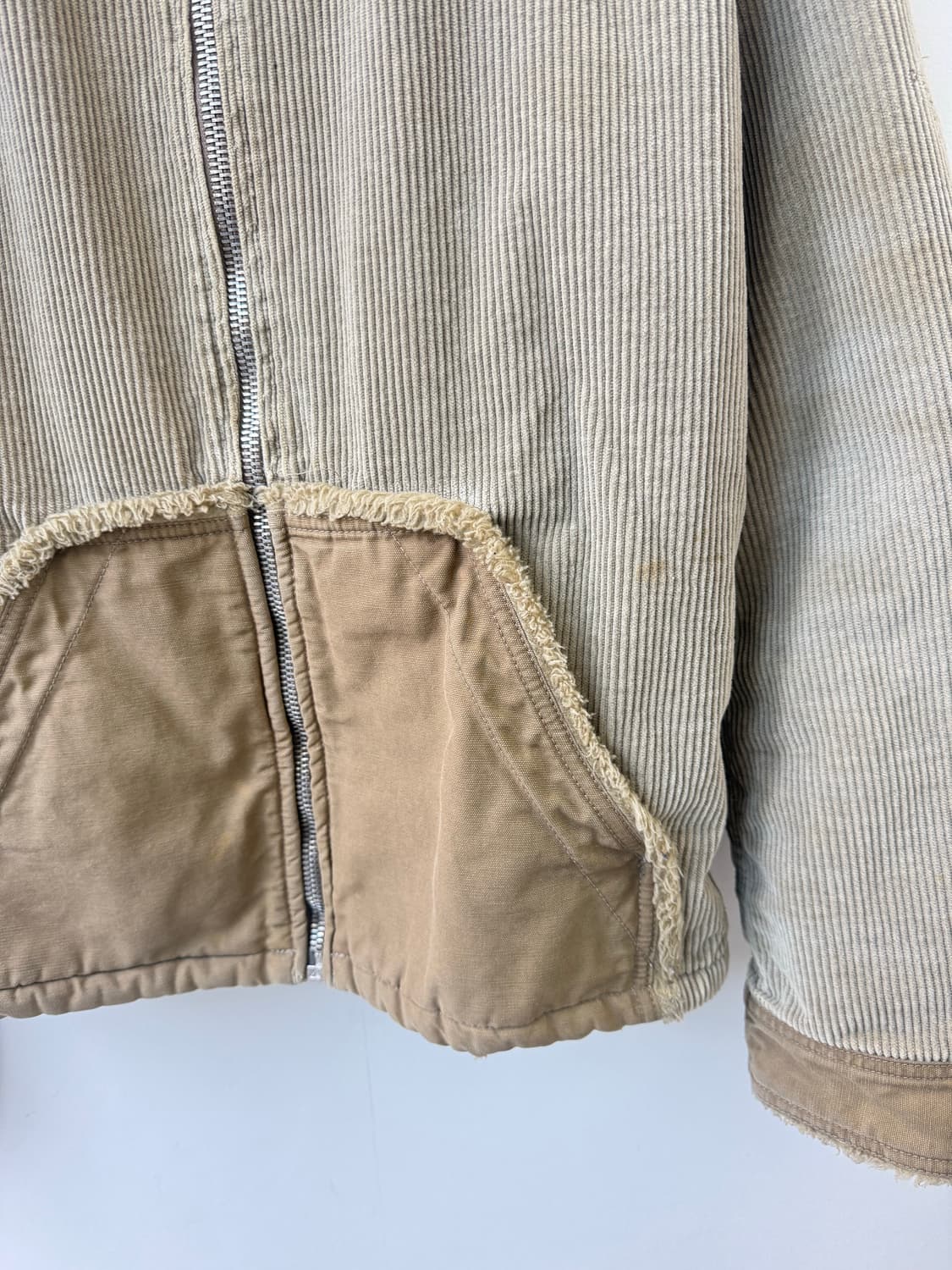 디젤 코듀로이 베이지 무스탕 상품이미지7