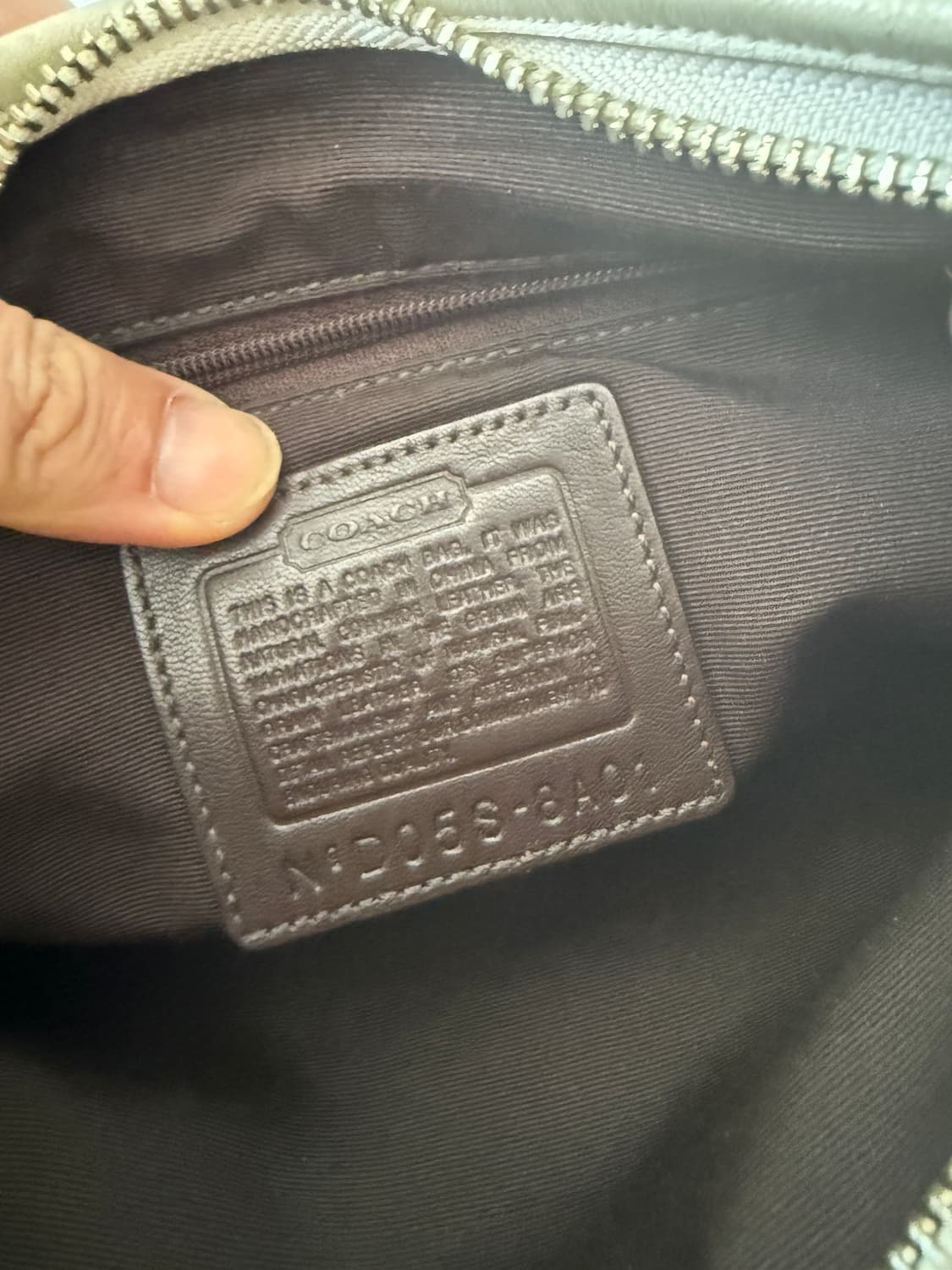 코치(COACH) 레더 토트백(반팔 숄더 가능 예상) 상품이미지9