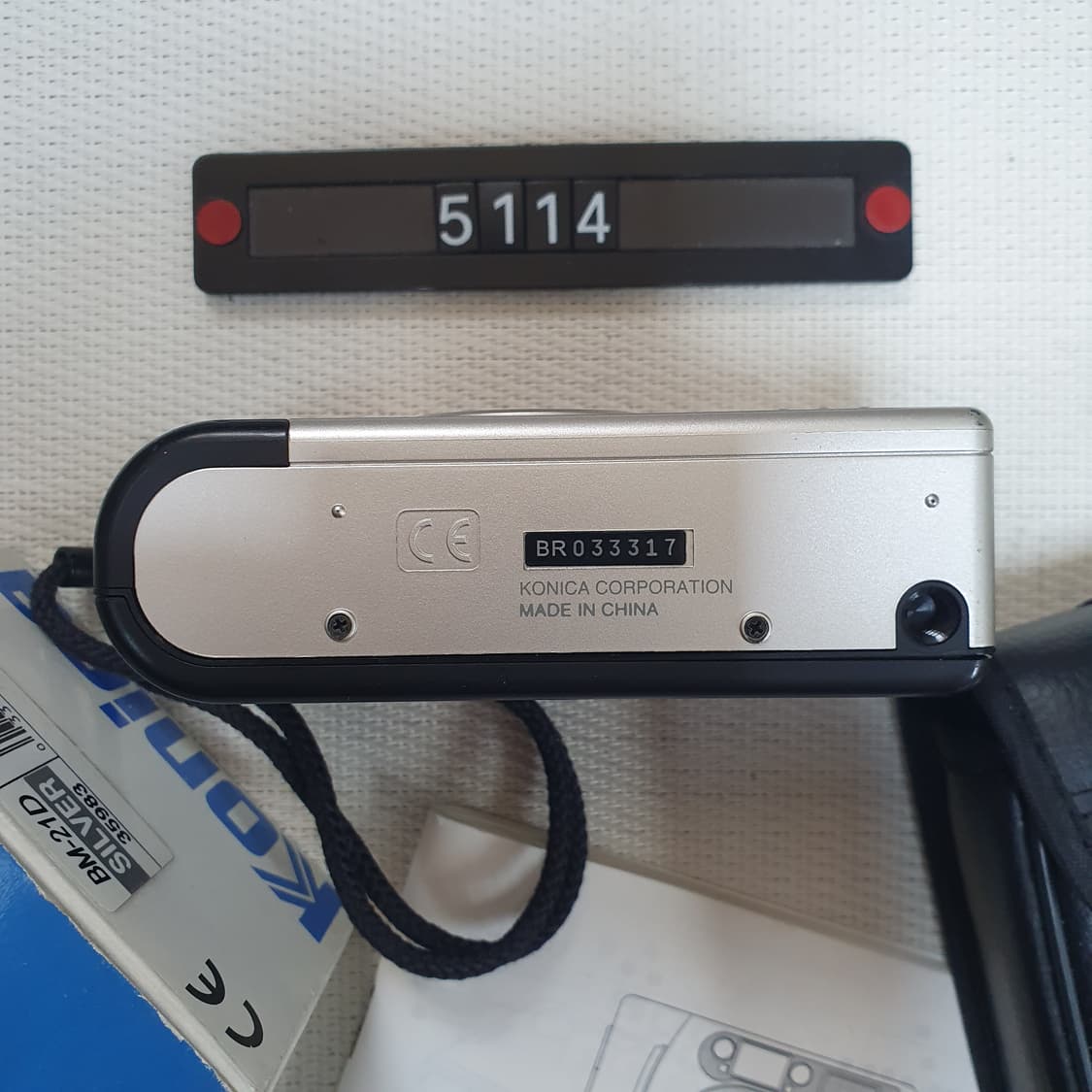 코니카 빅미니 BM-21 필름카메라 박스 상품이미지4