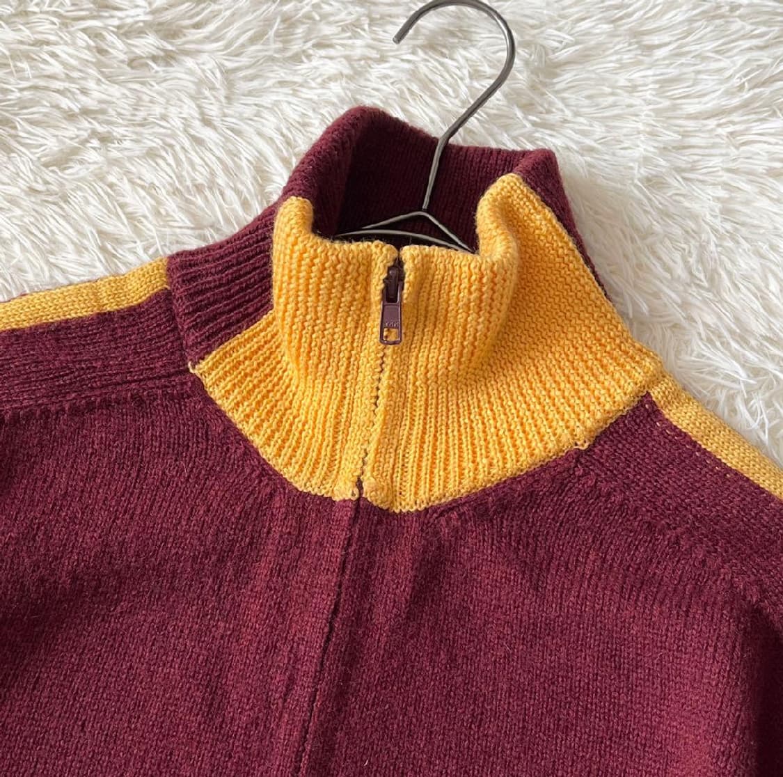 요지 야마모토 pour homme 08ss 니트집업 상품이미지3