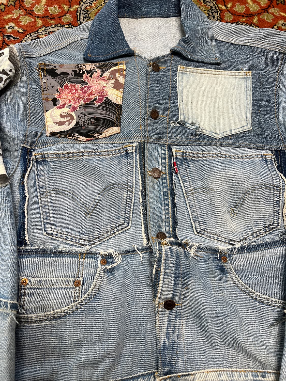 [L] 리바이스 빈티지 커스텀 데님 자켓 상품이미지3