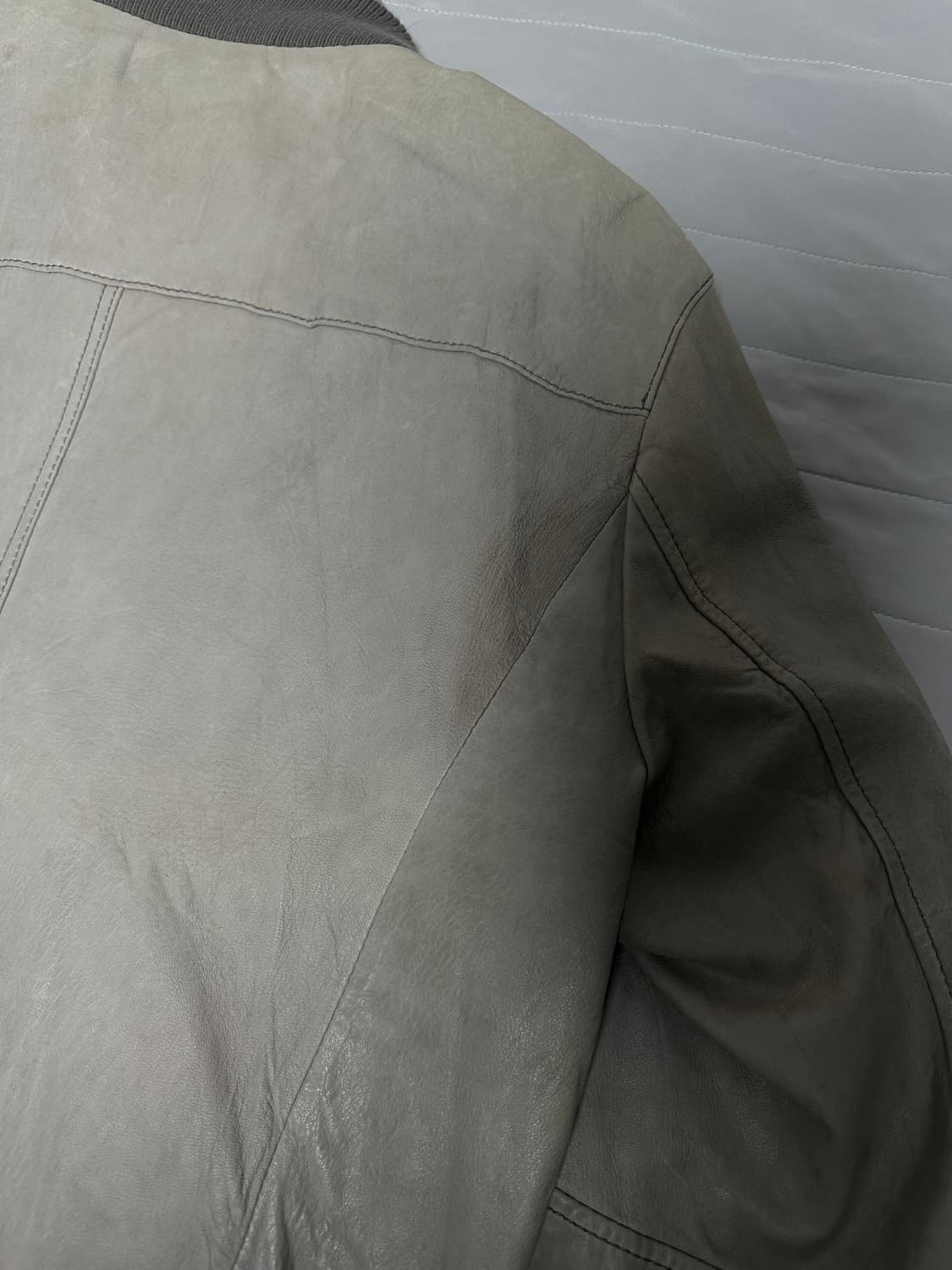 vintage lamskin leather jacket 상품이미지5