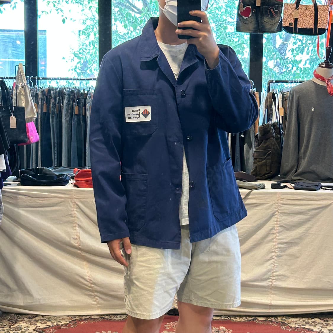 L) 프렌치 워크 자켓 메이드인 프랑스 상품이미지1