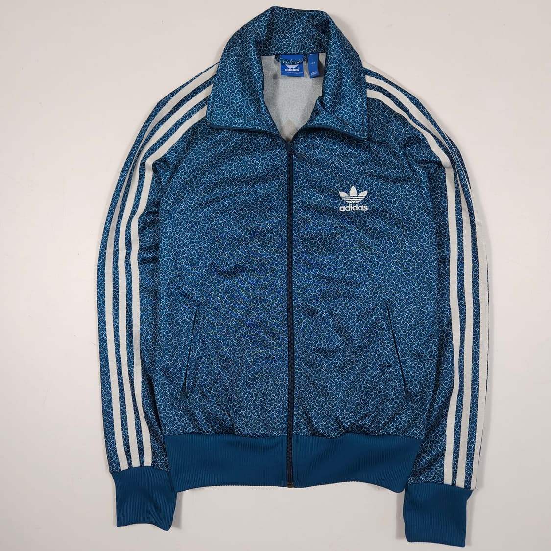 아디다스 파이어버드 빅로고 패턴 트랙탑  상품이미지1