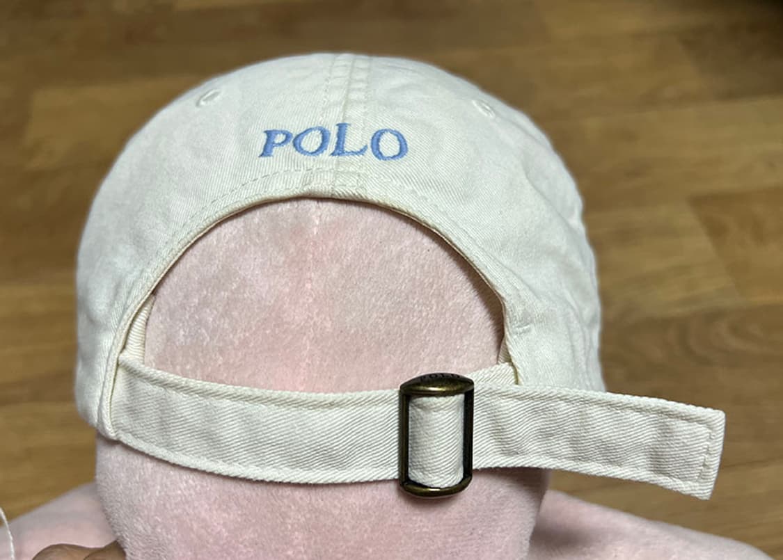 POLO 폴로 코튼 치노 볼캡 QR 코드 크림 캐주얼 남녀공용 상품이미지2