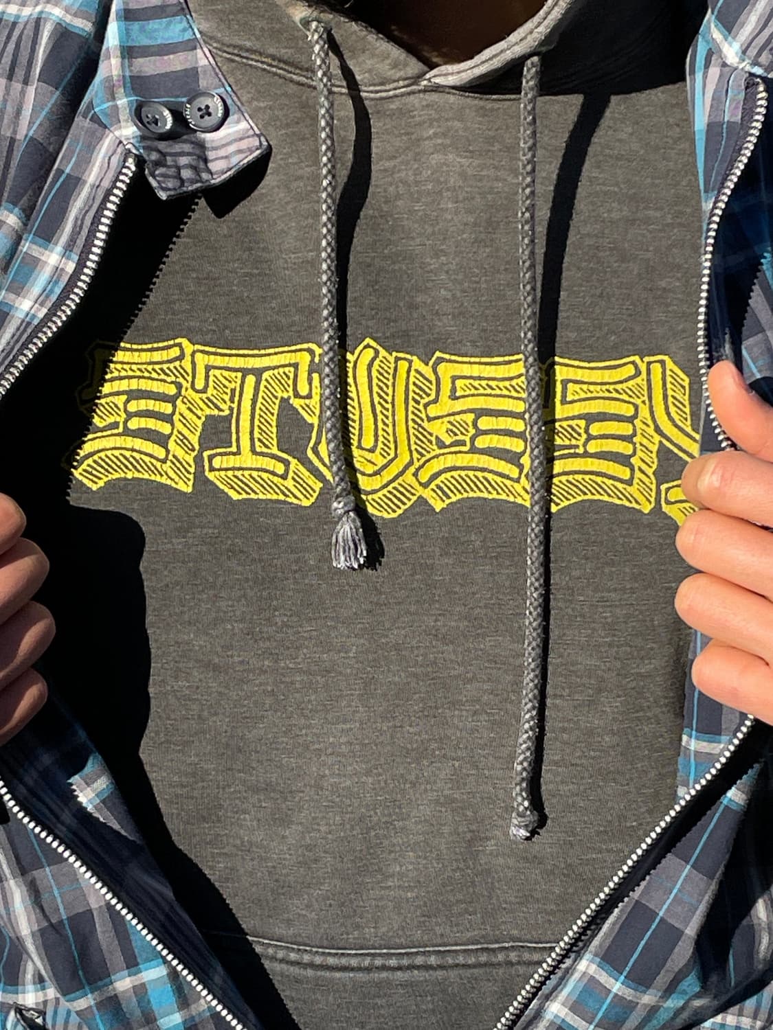 00s Stussy Faded Hoodie(USA Made) 상품이미지2