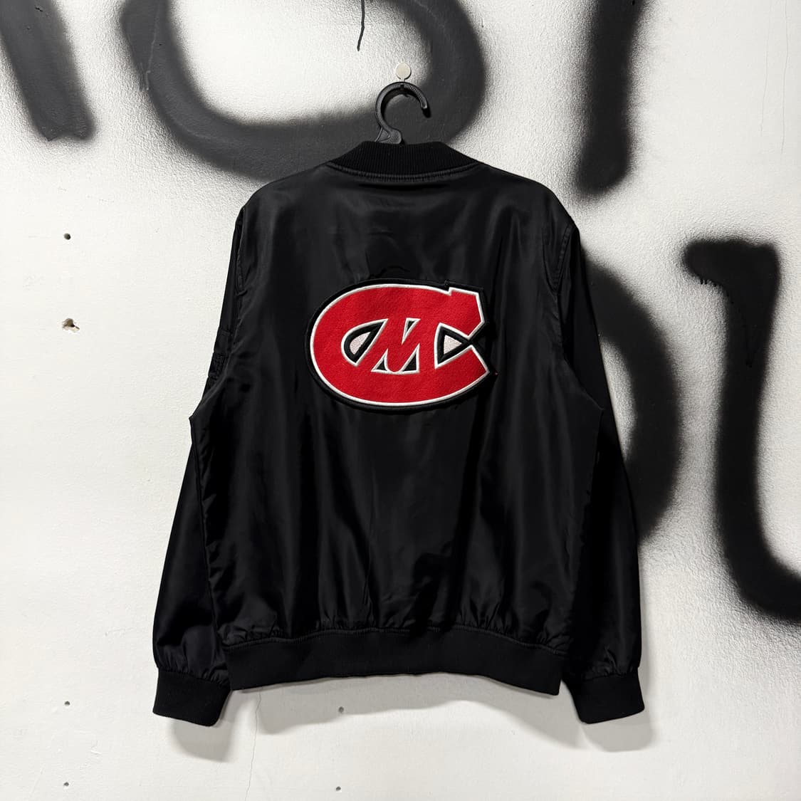 Holl Haus 홀 하우스 올드스쿨 팀 캐나디안 자수 패치 바시티 자켓 상품이미지2