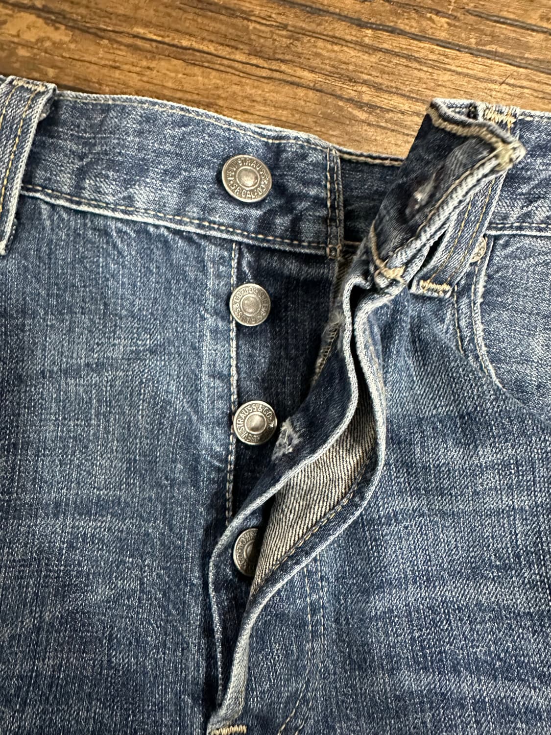 리바이스 501 스트레이트핏 데님 W30 L30 상품이미지7