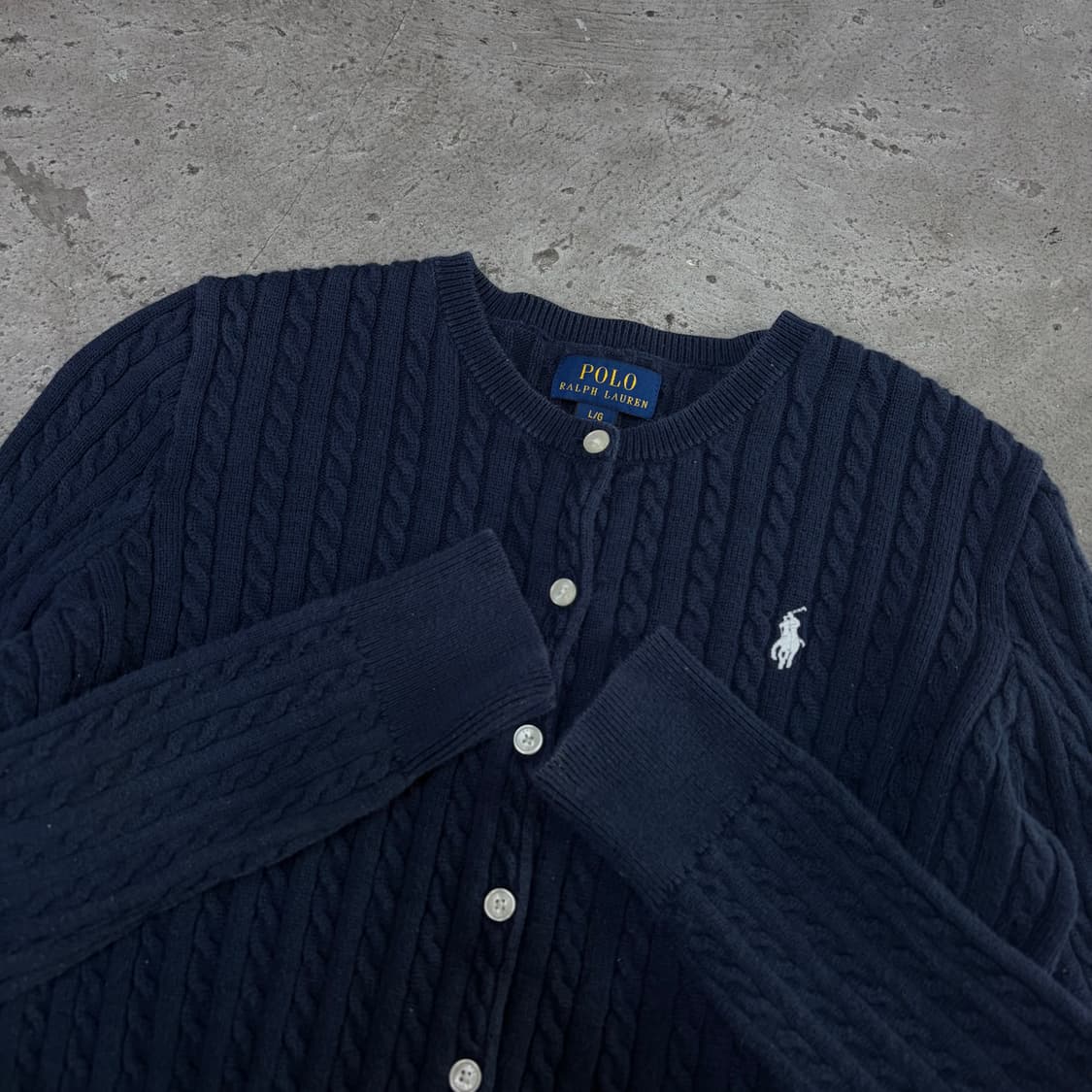 폴로 네이비 가디건[2318] 상품이미지5