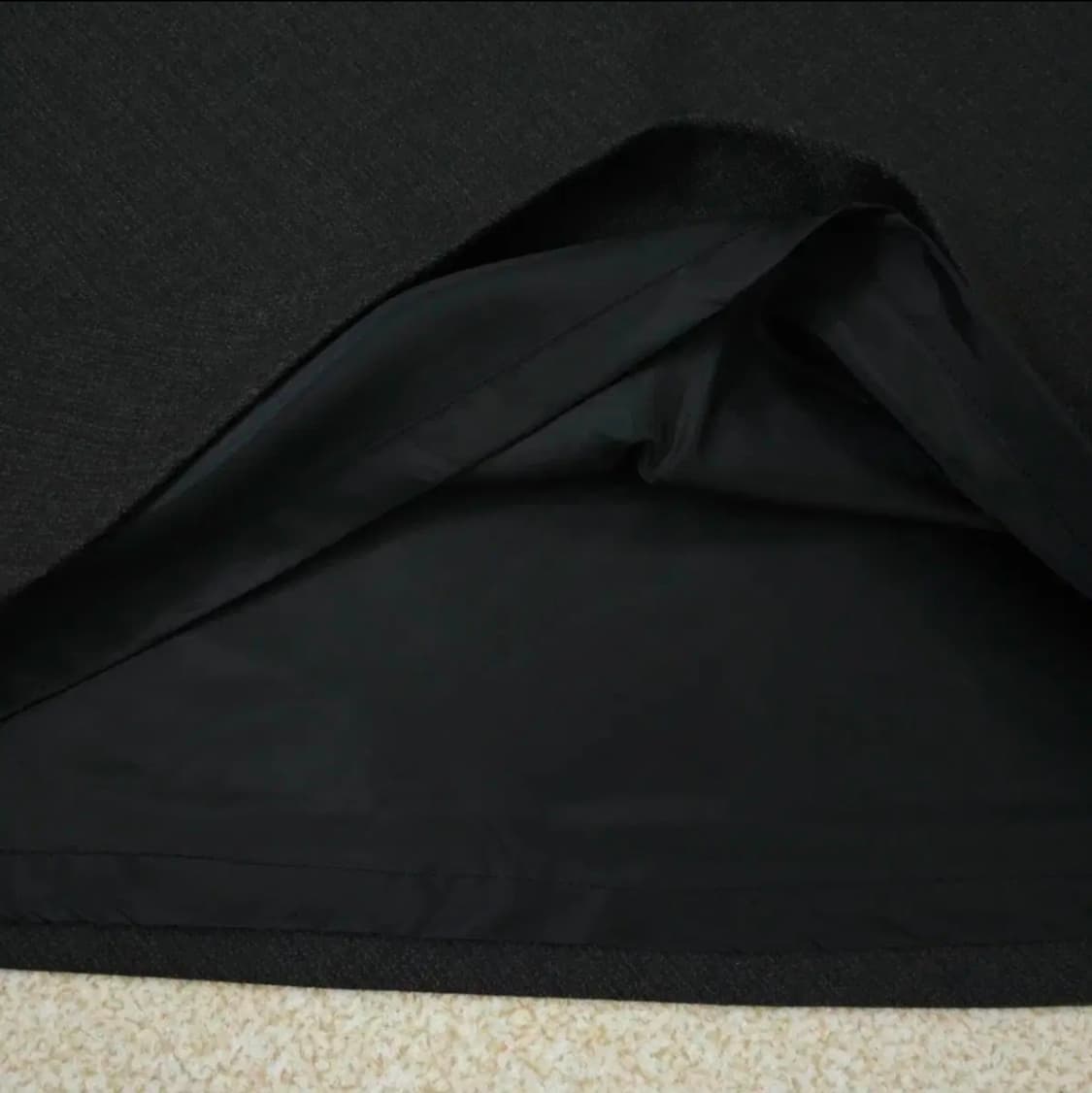 (67-96)PRENDANG 쁘렝땅 울 모직 스커트 브라운 상품이미지5