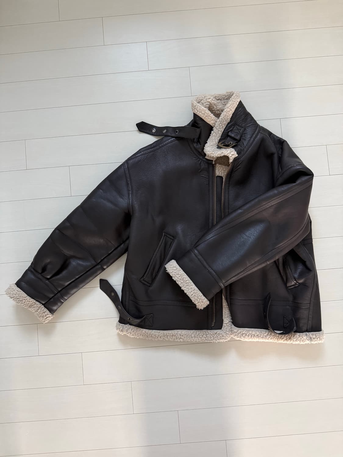 브라운 무스탕 상품이미지4