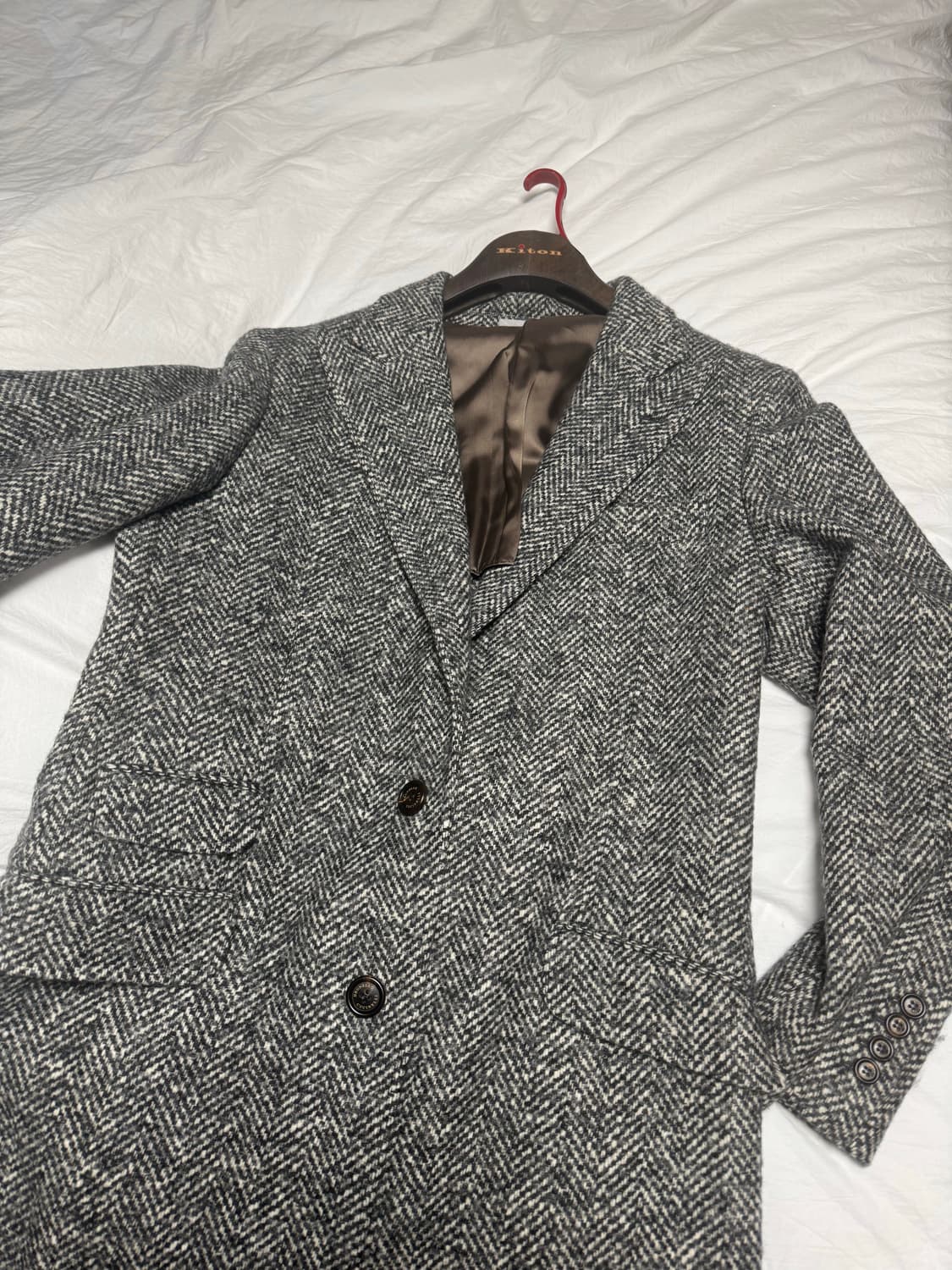 브루넬로 쿠치넬리 울 캐시미어 혼방코트 50사이즈 상품이미지1