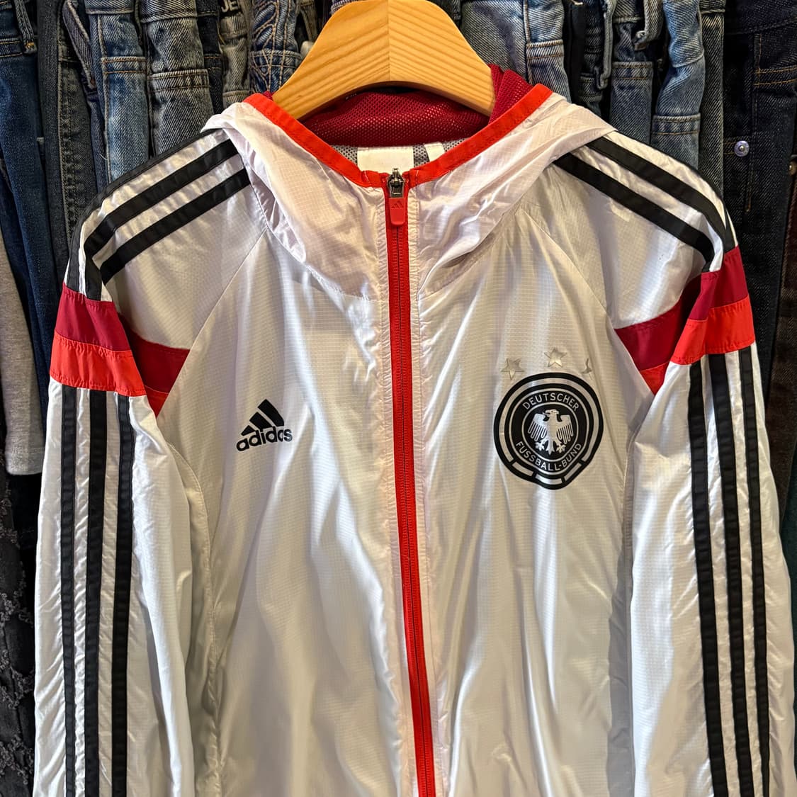 아디다스 독일 국대 후드 바람막이 상품이미지3