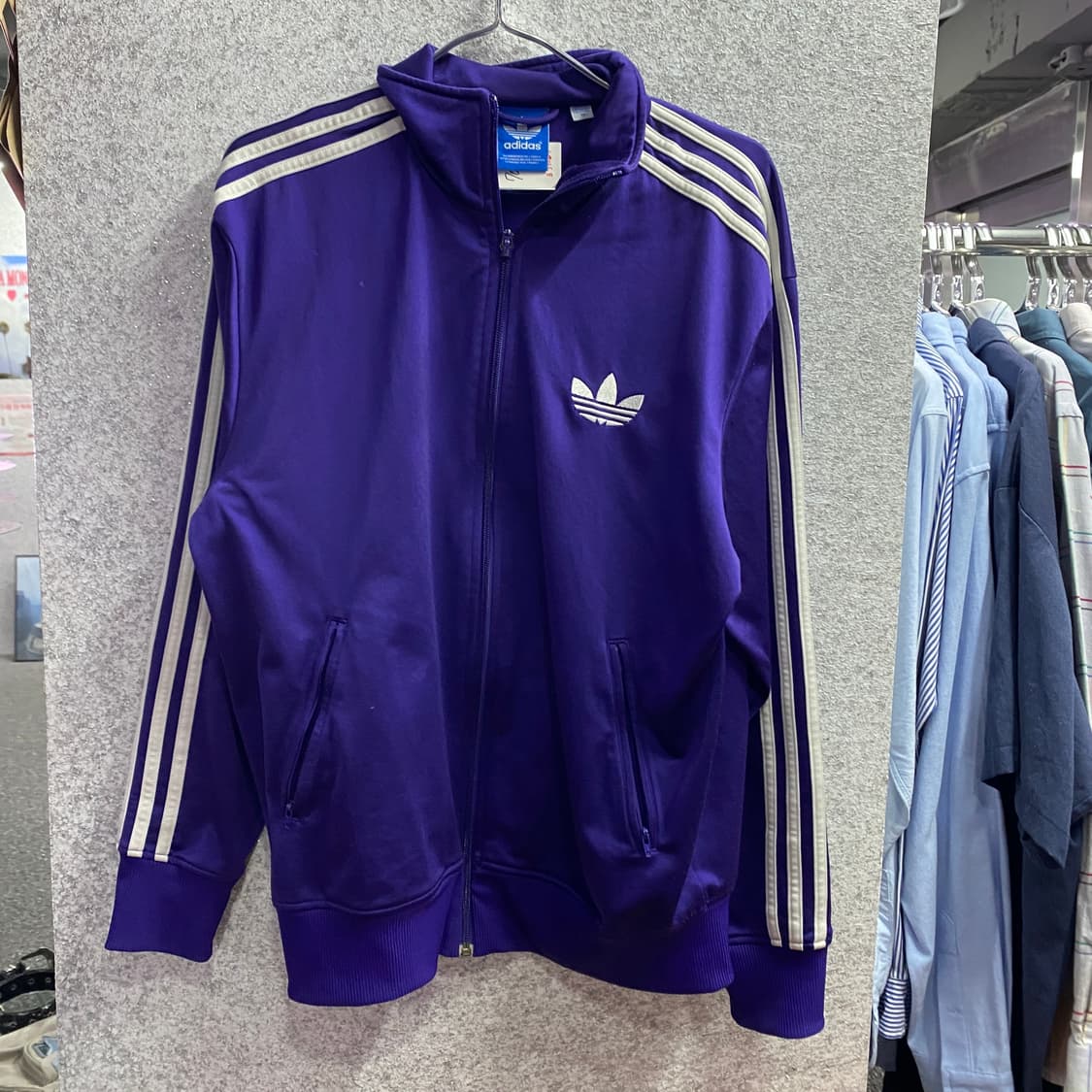 아디다스 파이어버드 퍼플 트랙탑 져지 B3300 상품이미지2