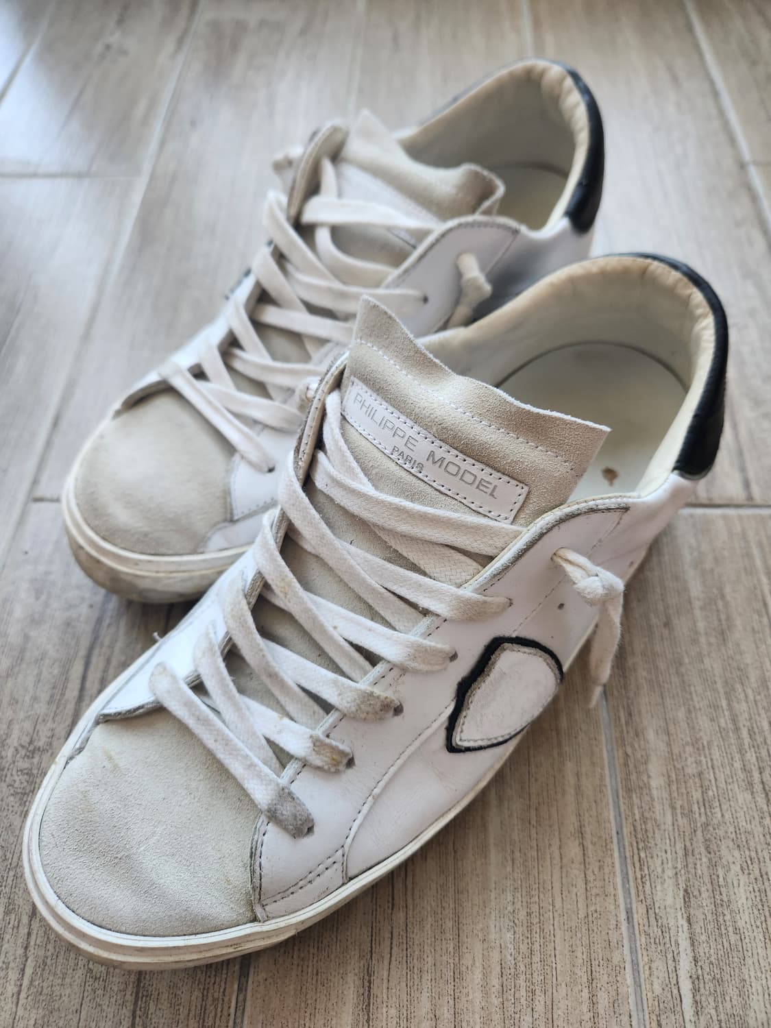 25fw 필립모델 화이트 PRSX 스니커즈 40사이즈 상품이미지2