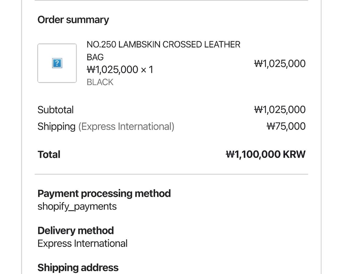 가브리엘라 콜가먼츠 NO.250 레더백 상품이미지2