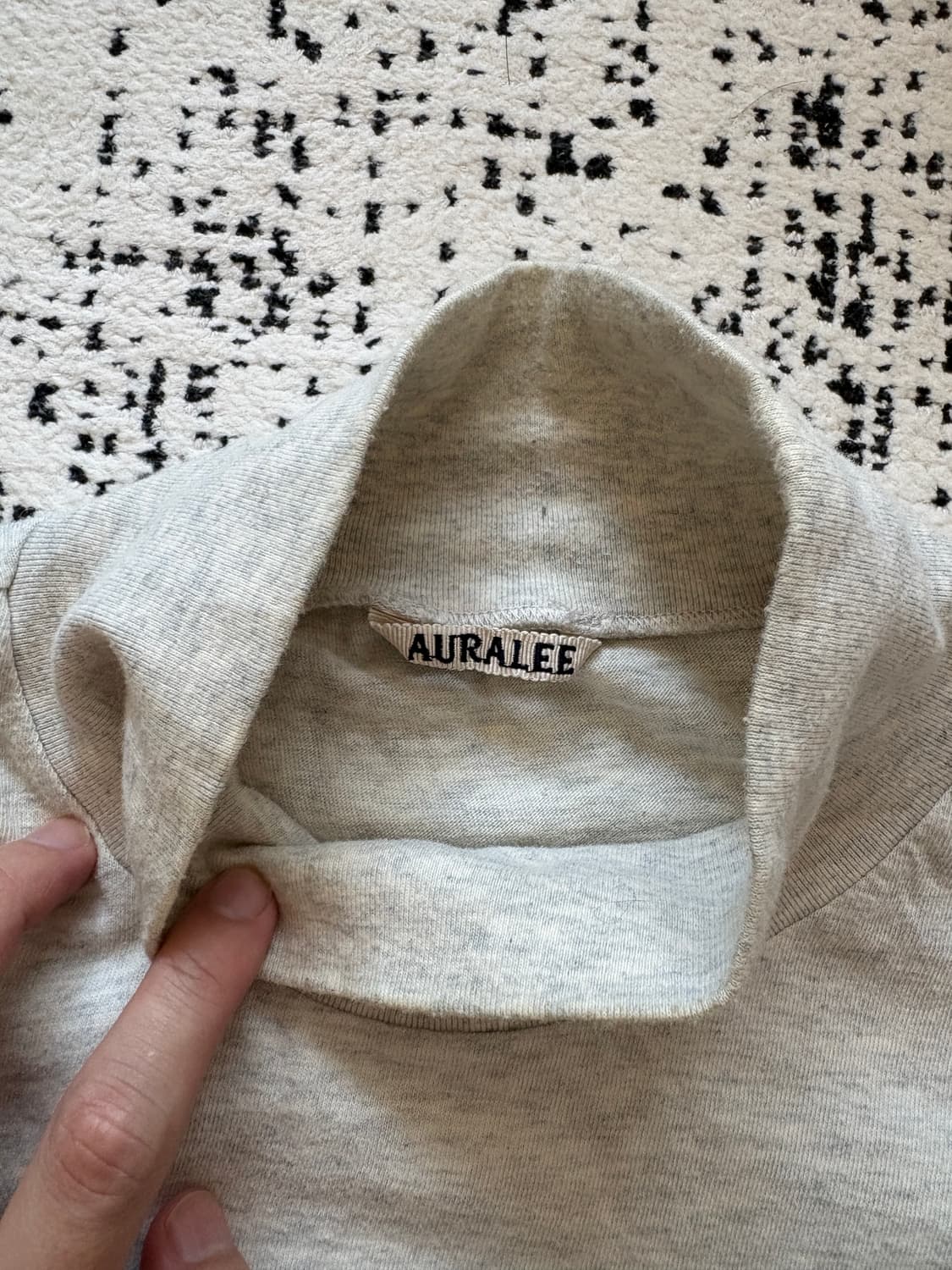 오라리 하이넥 롱슬리브 상품이미지2