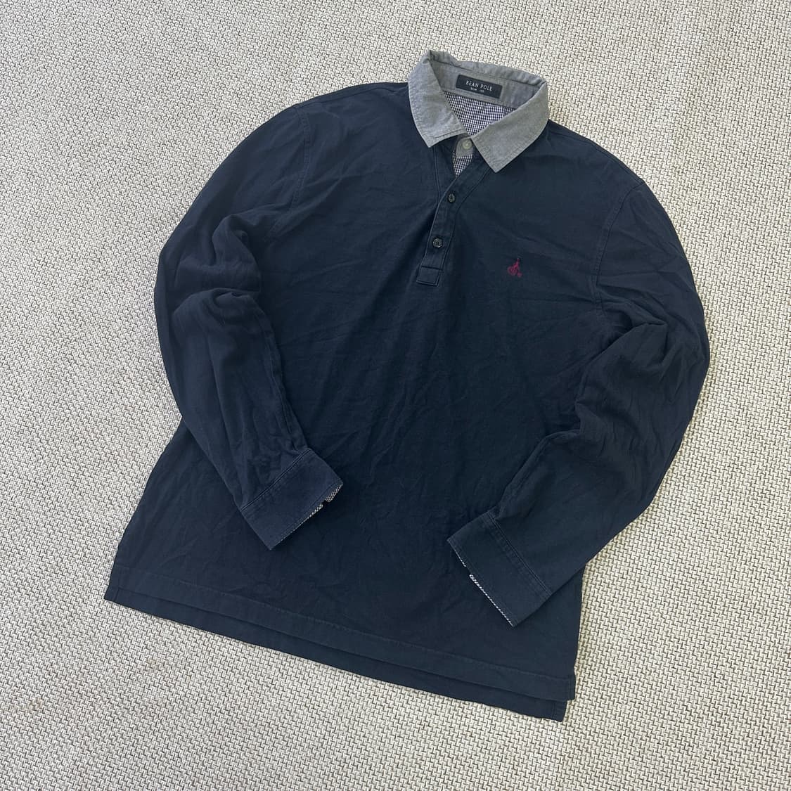 105 빈폴 긴팔 폴로 셔츠 0408D 상품이미지1