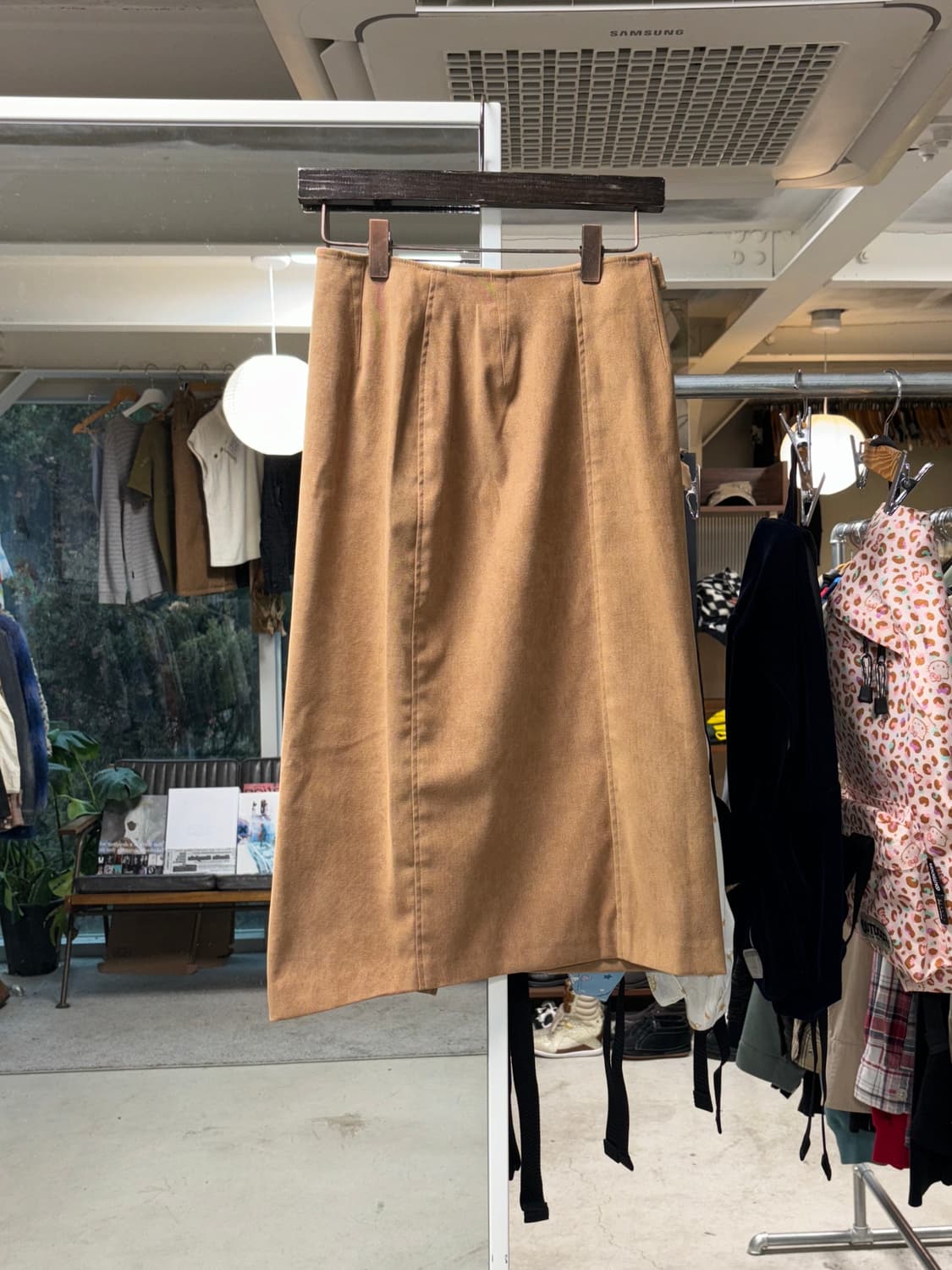 히로코 비스 비대칭 스커트 상품이미지2