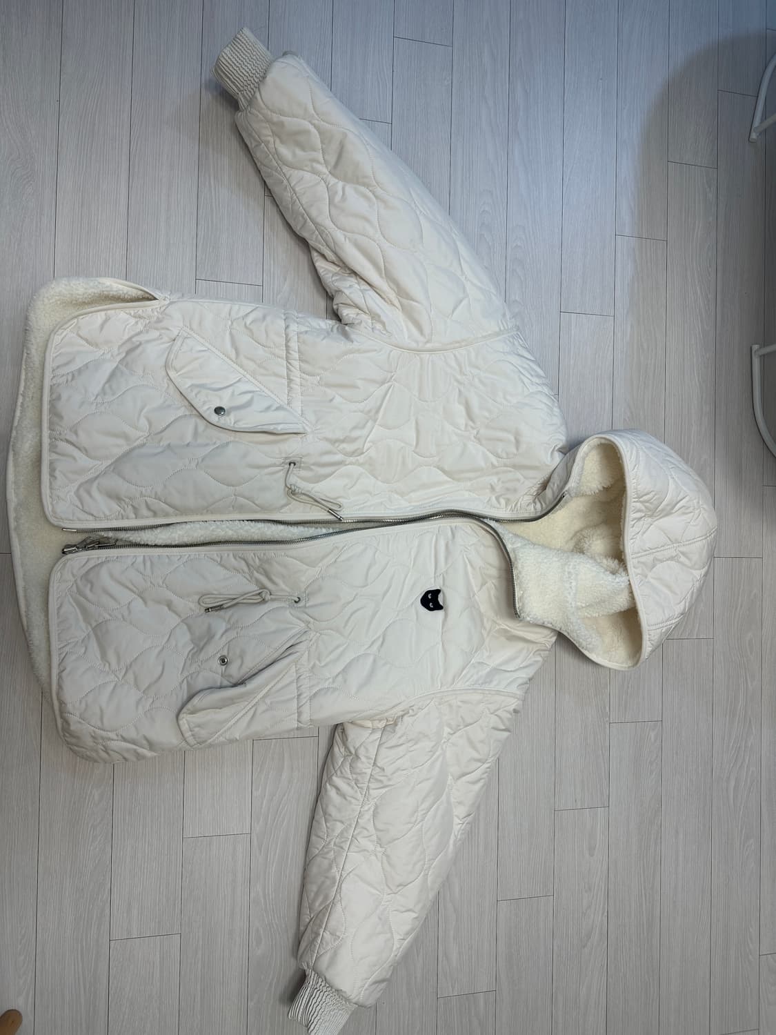 송지오 지제로 퍼 리버시블 자켓 상품이미지1