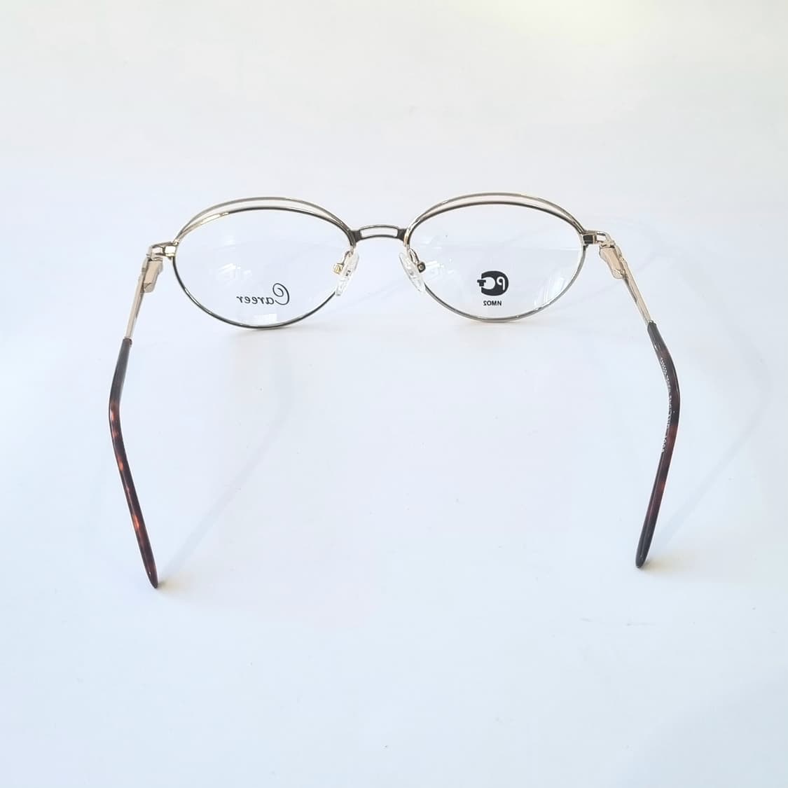 데드스탁 온테 오벌 큐빅 골드 포인트 안경테 1332 상품이미지8