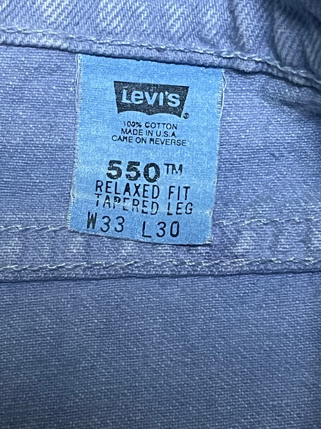 USA) 90s Levi’s 550 오렌지탭 상품이미지3