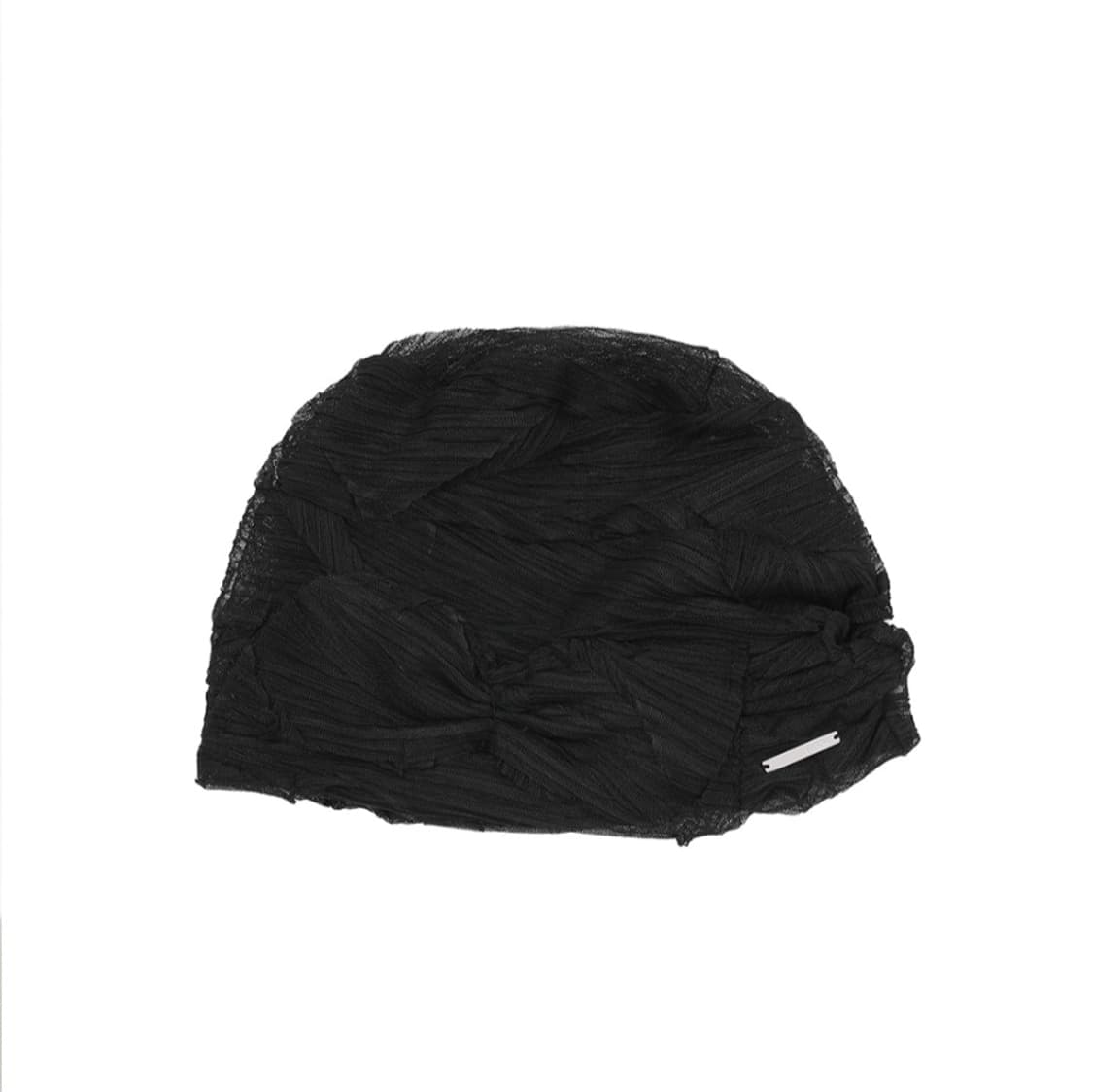 미세키서울 쉬어 터번 비니 Sheer turban beanie 상품이미지2