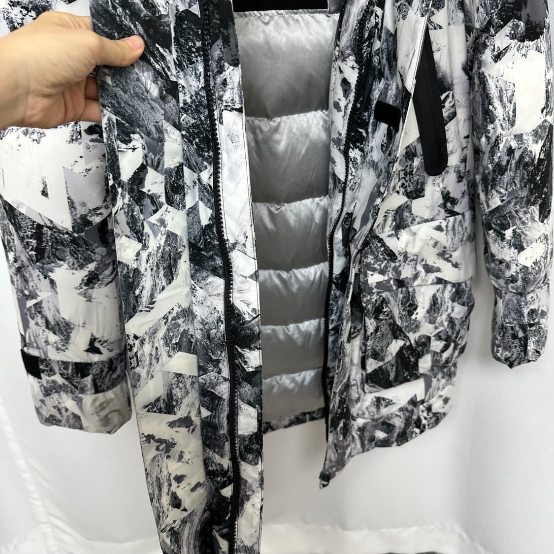 빈폴남자 스키 보드패딩 후드자켓 거위털 100 상품이미지7