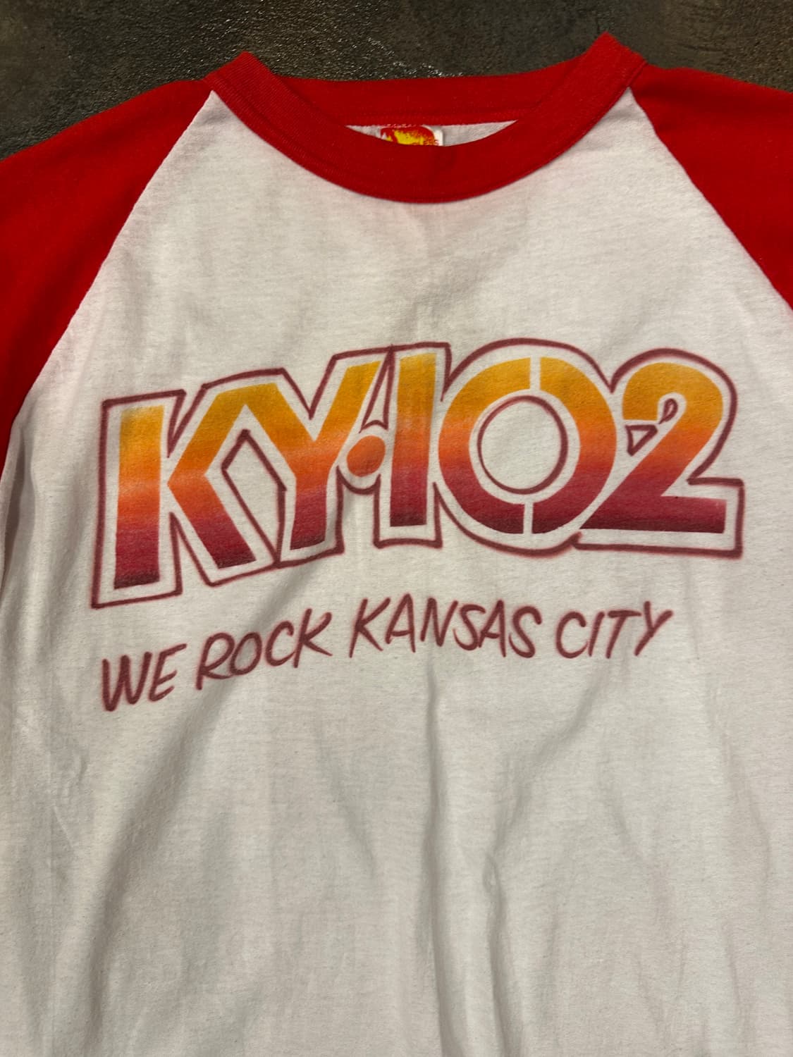 90s KY02 락 레글런 L/S L 상품이미지3