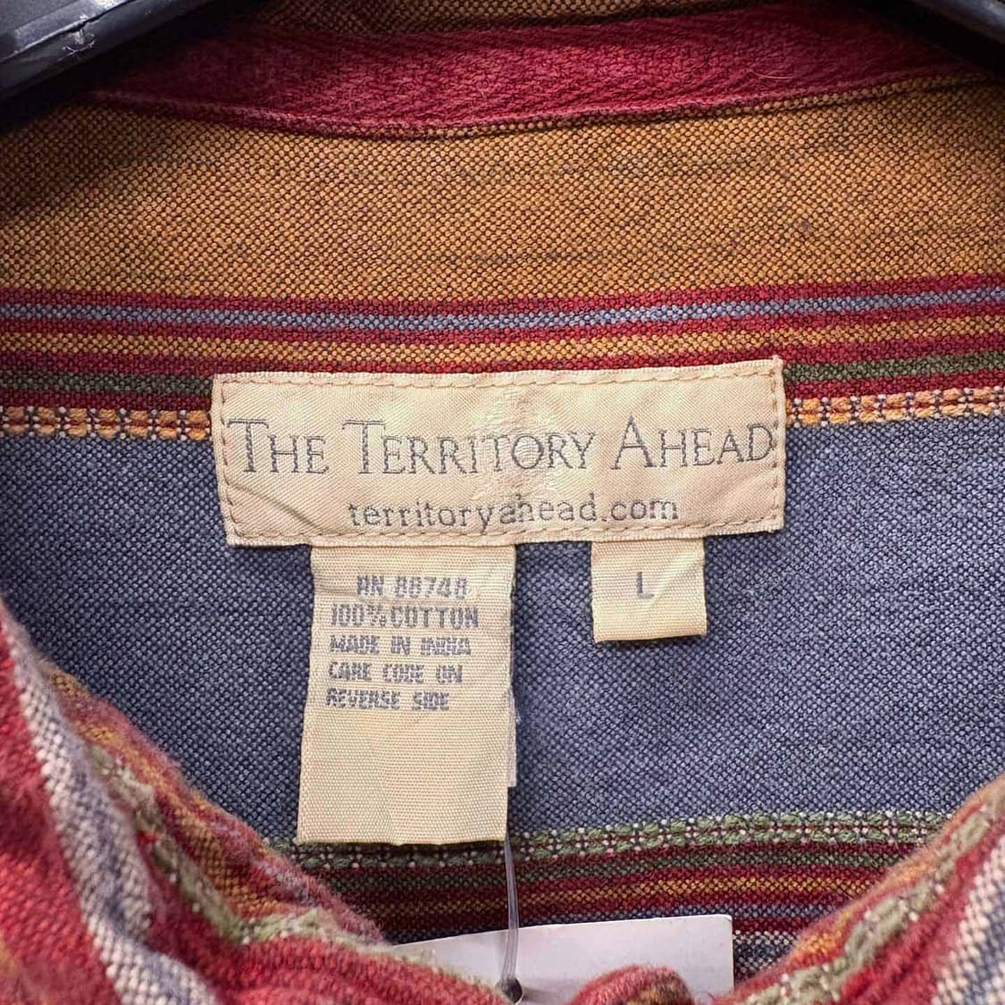 Territory A head 네이티브 패턴 포켓 웨스턴 셔츠 N498 상품이미지7