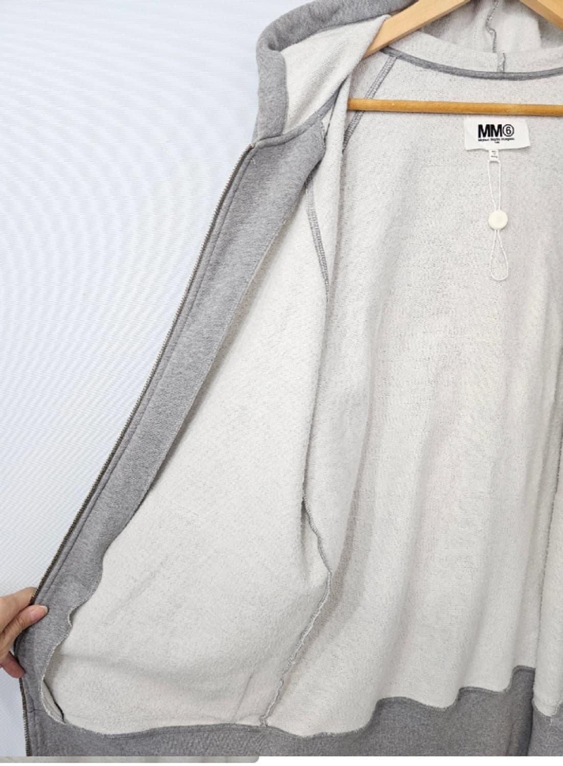 MM6 메종 마르지엘라 후드집업 가디건 ~55반 상품이미지6