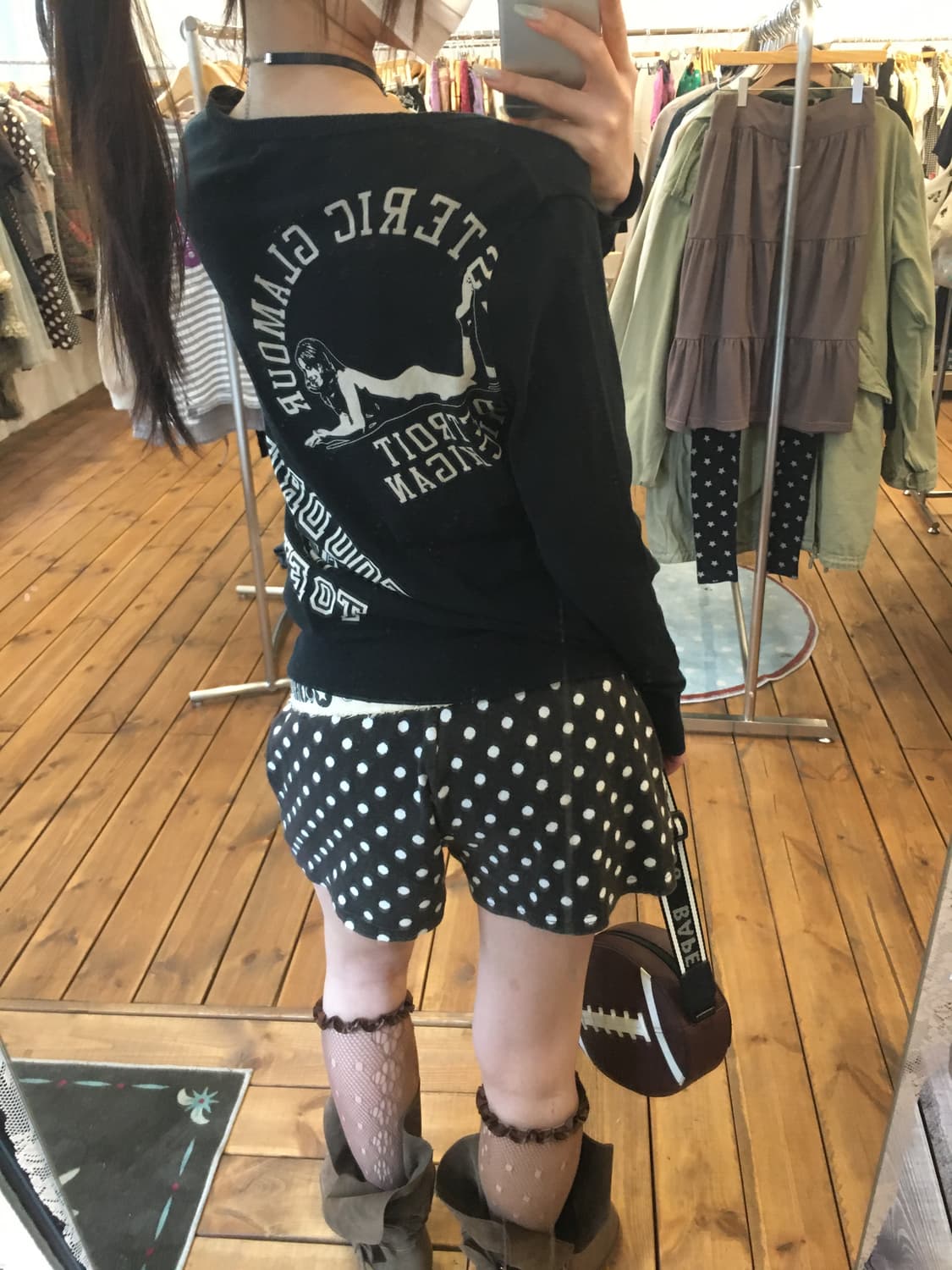 히스테릭글래머 히스걸 블랙 가디건 상품이미지4