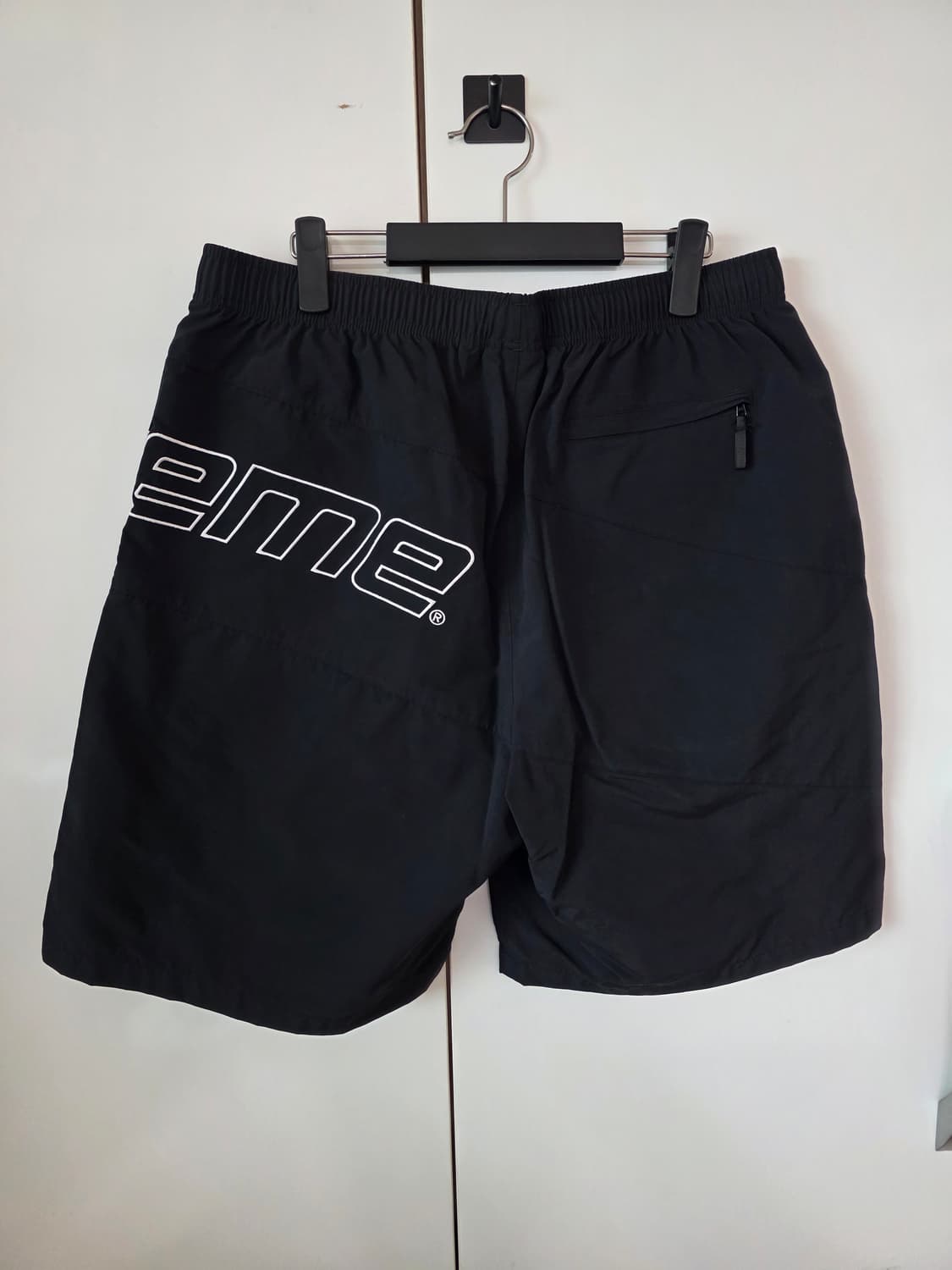 슈프림 커브 나일론 쇼츠 블랙 상품이미지2