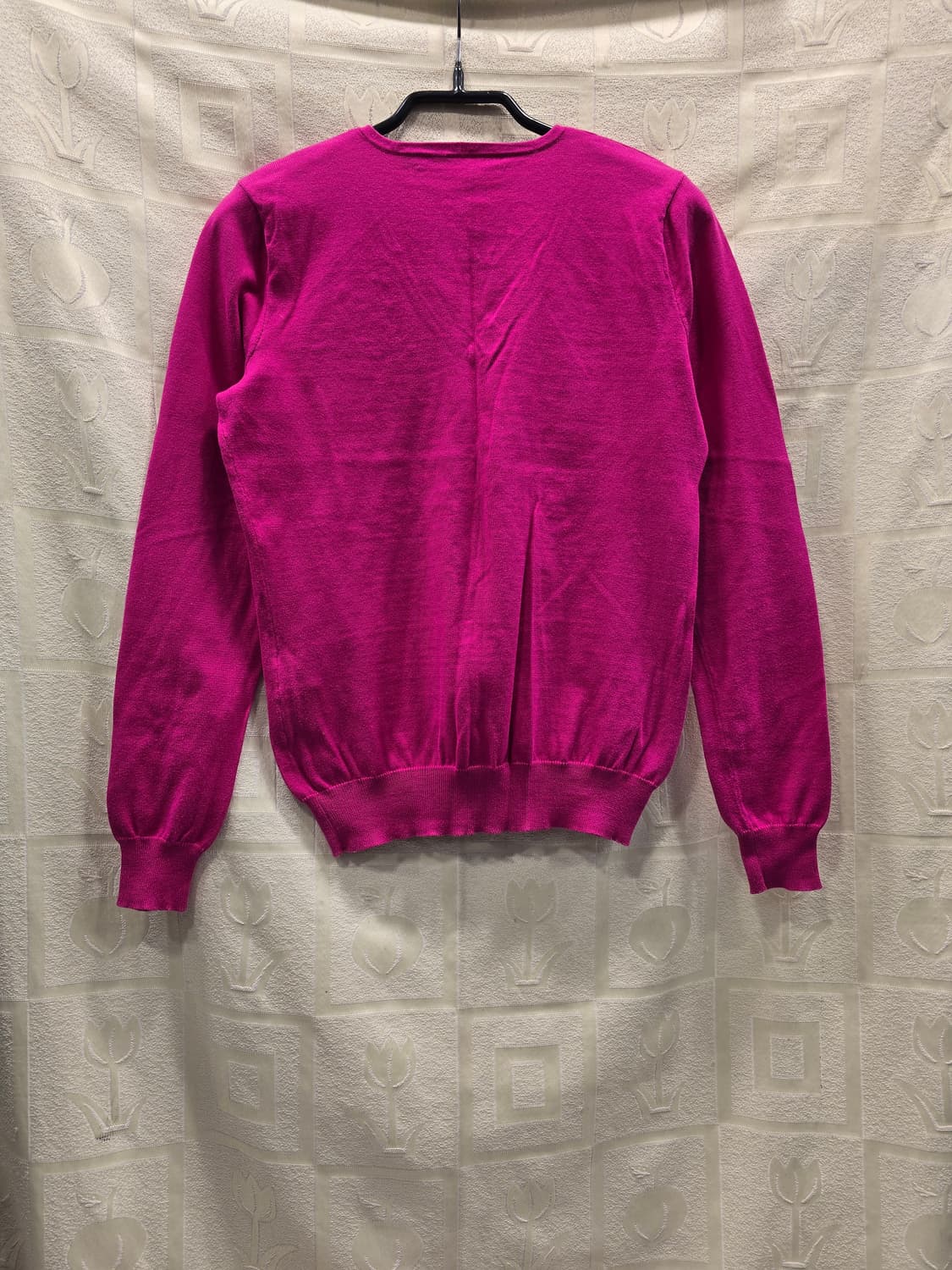 랄프로렌 스포츠 핑크 V넥 니트 티셔츠 S(55) 상품이미지5