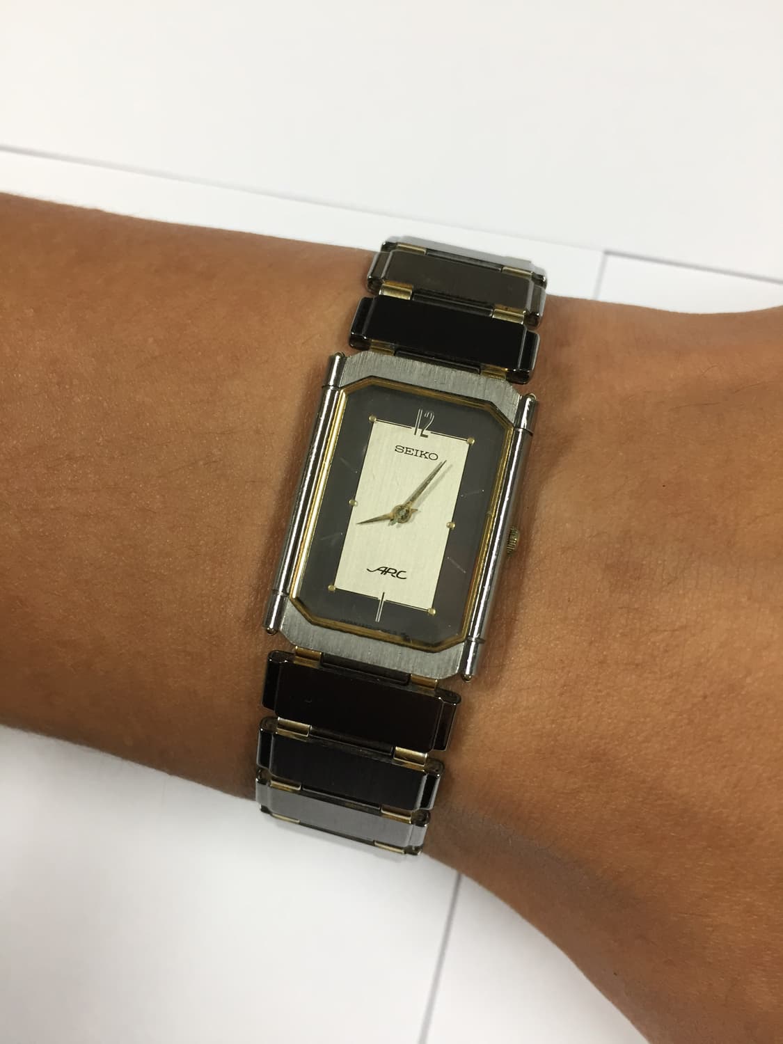 80s seiko arc quatz tank 상품이미지3