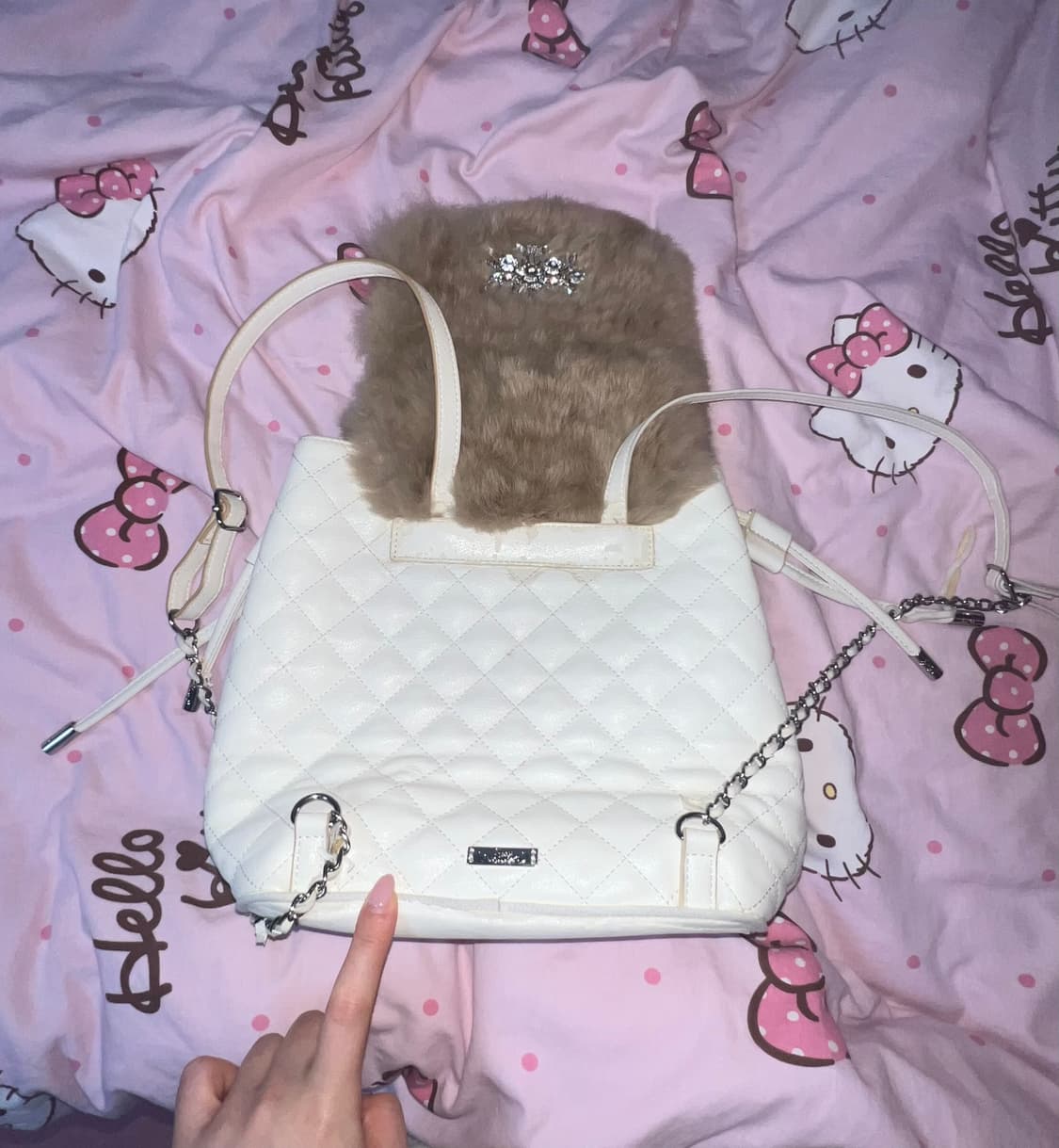 Rady 퍼 백팩 갸루백 상품이미지2