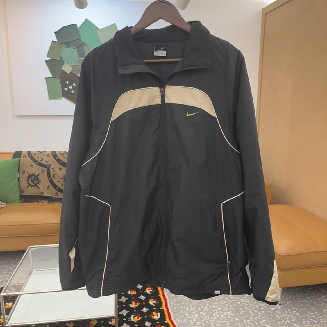 나이키 올드스쿨 레트로 00's 배색 바람막이 자켓 XL C07538 상품이미지3