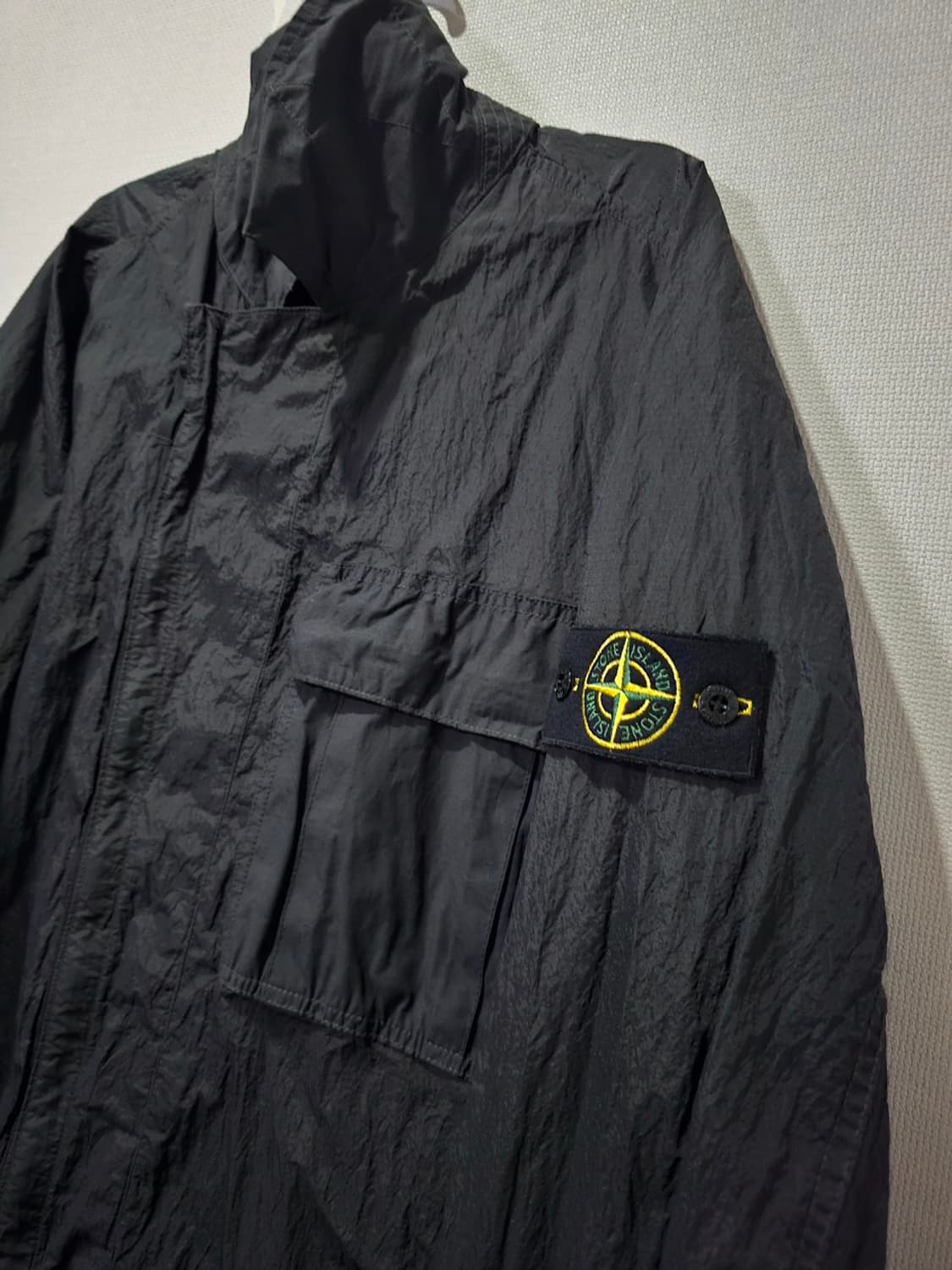 정품 스톤아일랜드 나일론메탈 와트로 코트 자켓 100 / L 상품이미지2