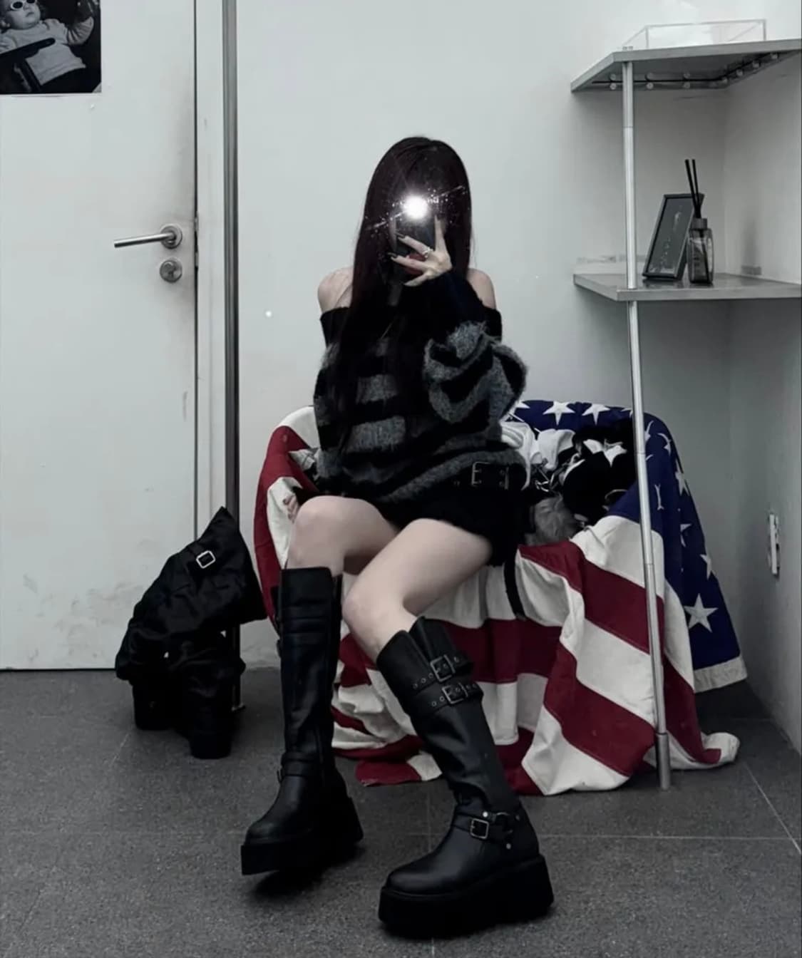 스키즘인듀싱 x 이크닉 부츠 상품이미지2