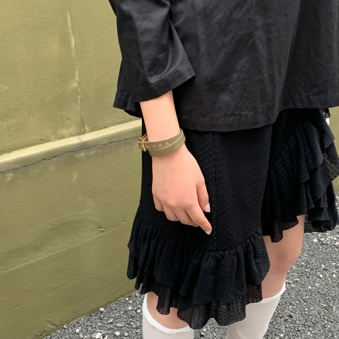 언더커버 더블 레더 팔찌 상품이미지6