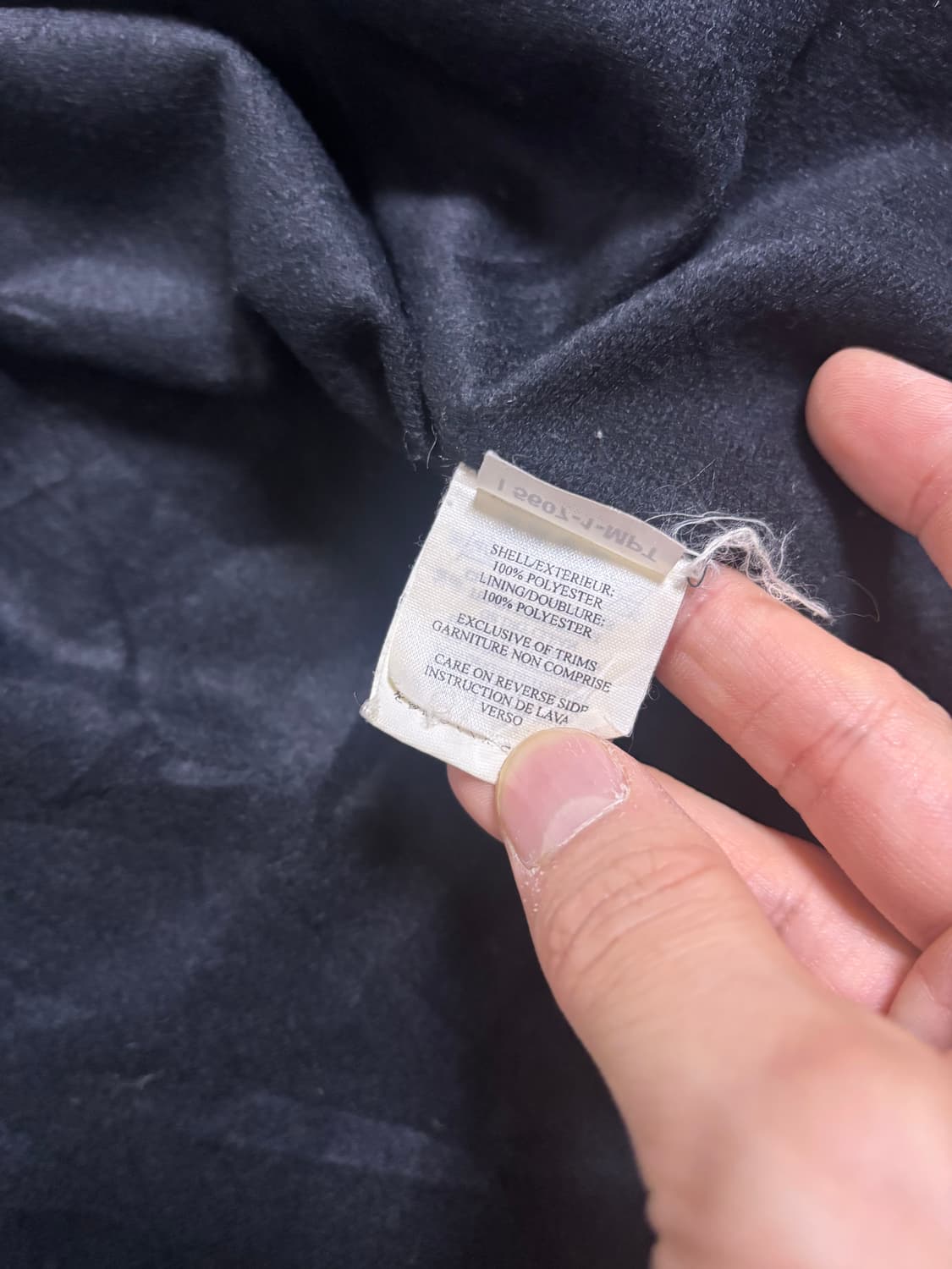 일본판 MARMOT 검정색 바람막이 사이즈 105-110 상품이미지5