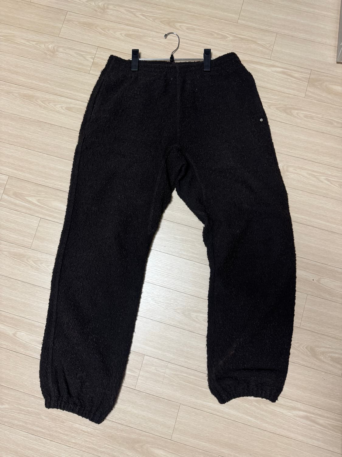 머듈 mudule Plain Sweatpants /Brown 플레인 스웻 상품이미지4