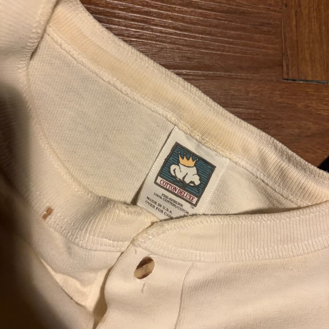 90s Anvil Billards 싱글스티치 헨리넥 티셔츠 상품이미지5