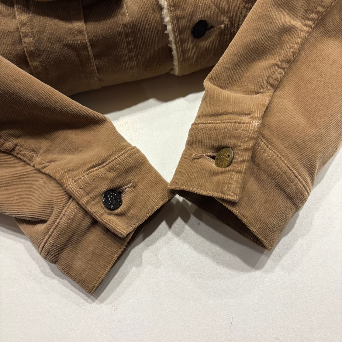 [M] Lee 리 라이더스 코듀로이 카라 퍼 자켓 브라운 B853 상품이미지8