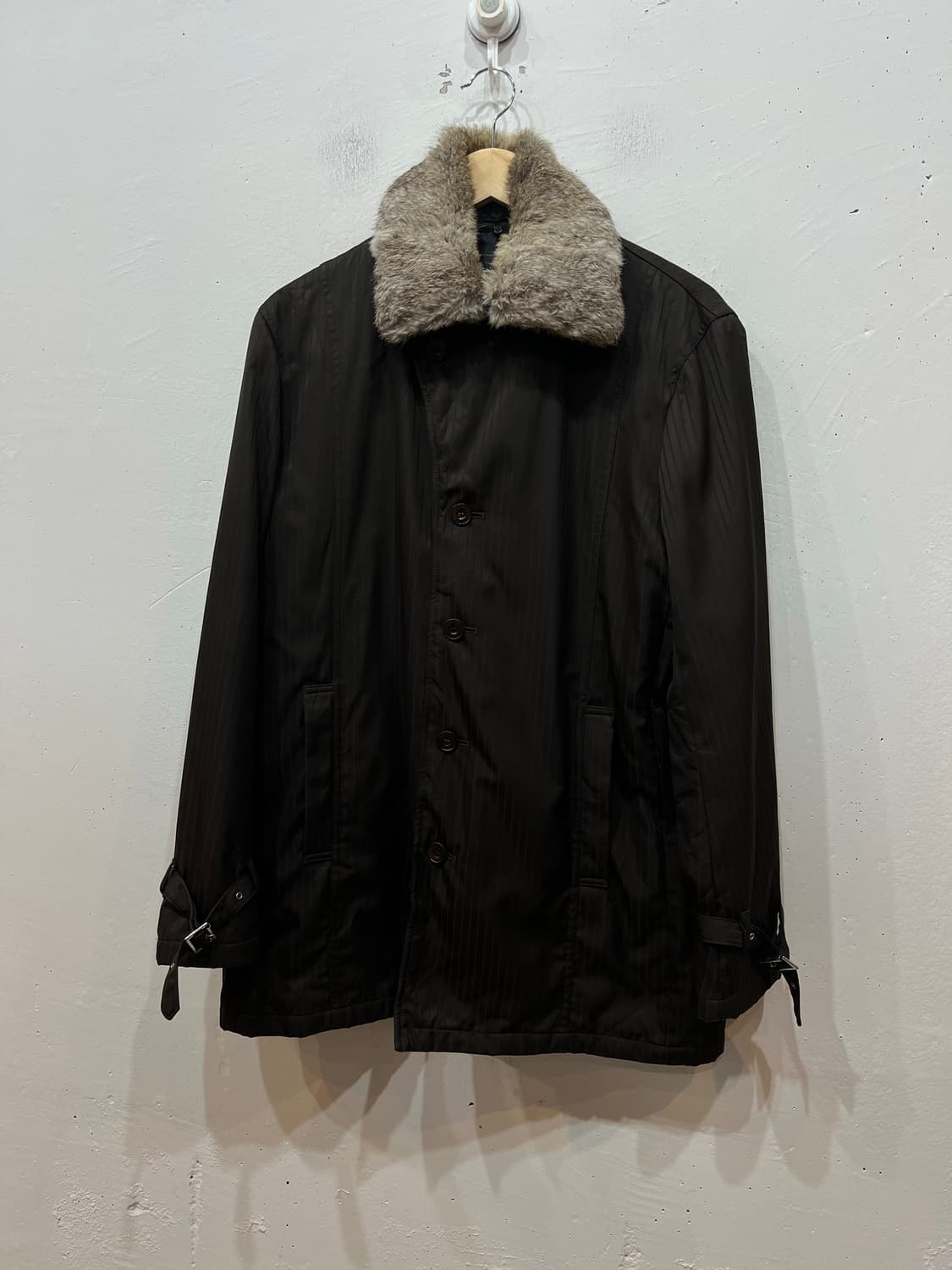 semantic design 퍼 자켓 상품이미지1