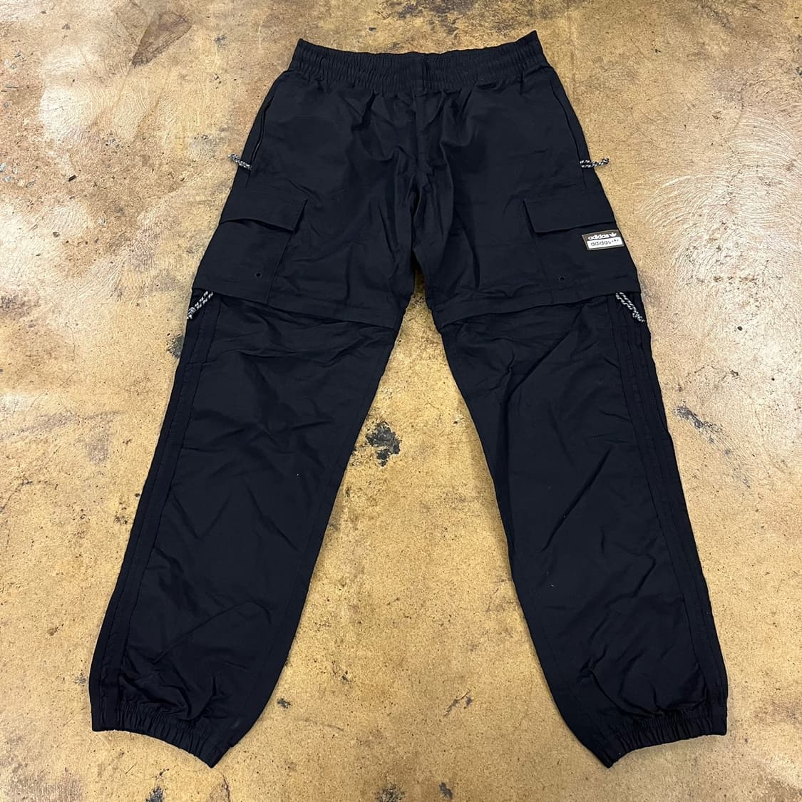 [정품/M] 아디다스 블랙 카고 조거 트레이닝 바지 b19 상품이미지2