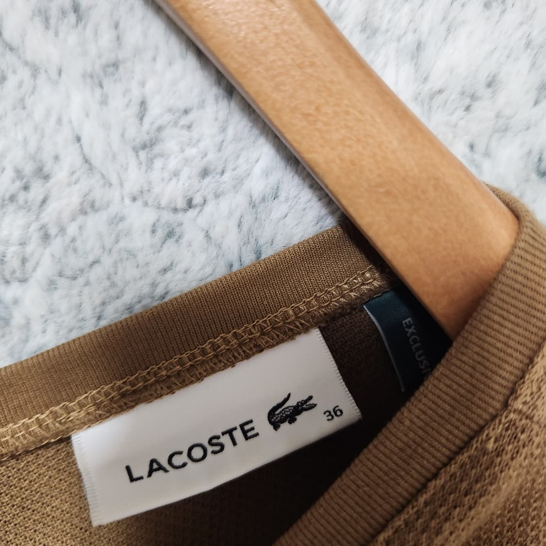 J385 [36] 라코스테 일본판 여성 티셔츠 상품이미지3